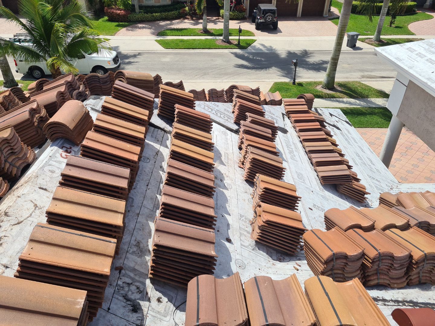 Residential Roofing Installation using Eagle Roofing Tile by BLUES BROTHERS ROOFING