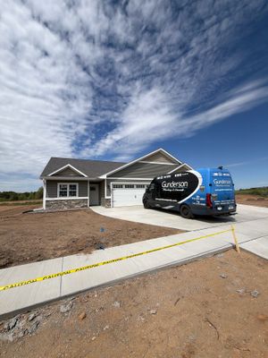 Full Residential Plumbing Installation for Eau Claire Parade Home