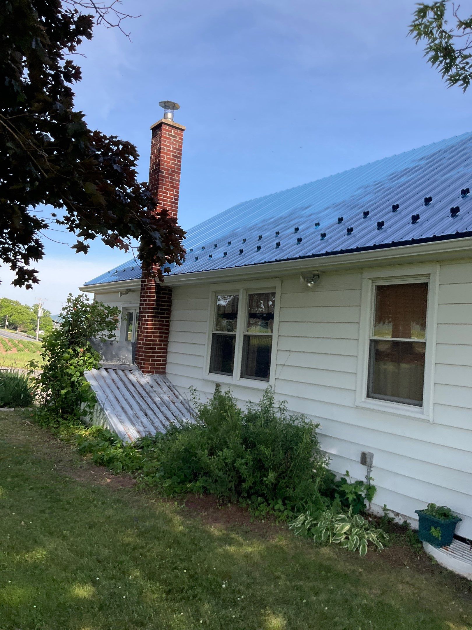 Church Parsonage Metal Roof Replacement by Esh Builders