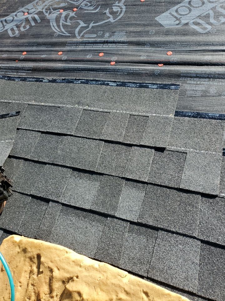 Residential Roofing Installation using Owens Corning® Oakridge Onyx Black by Indigo State Roofing