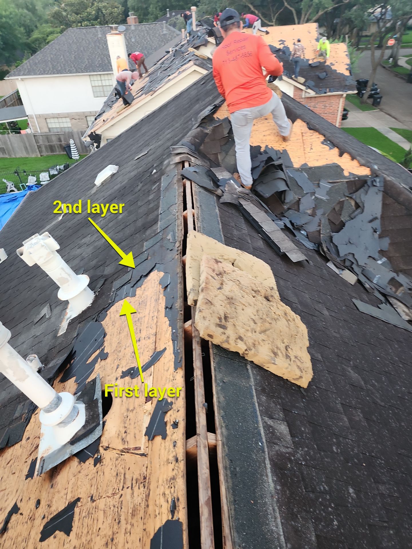 Residential Roofing Installation using Owen's Corning Duration (Lifetime) Shingles by Roof Repair Company