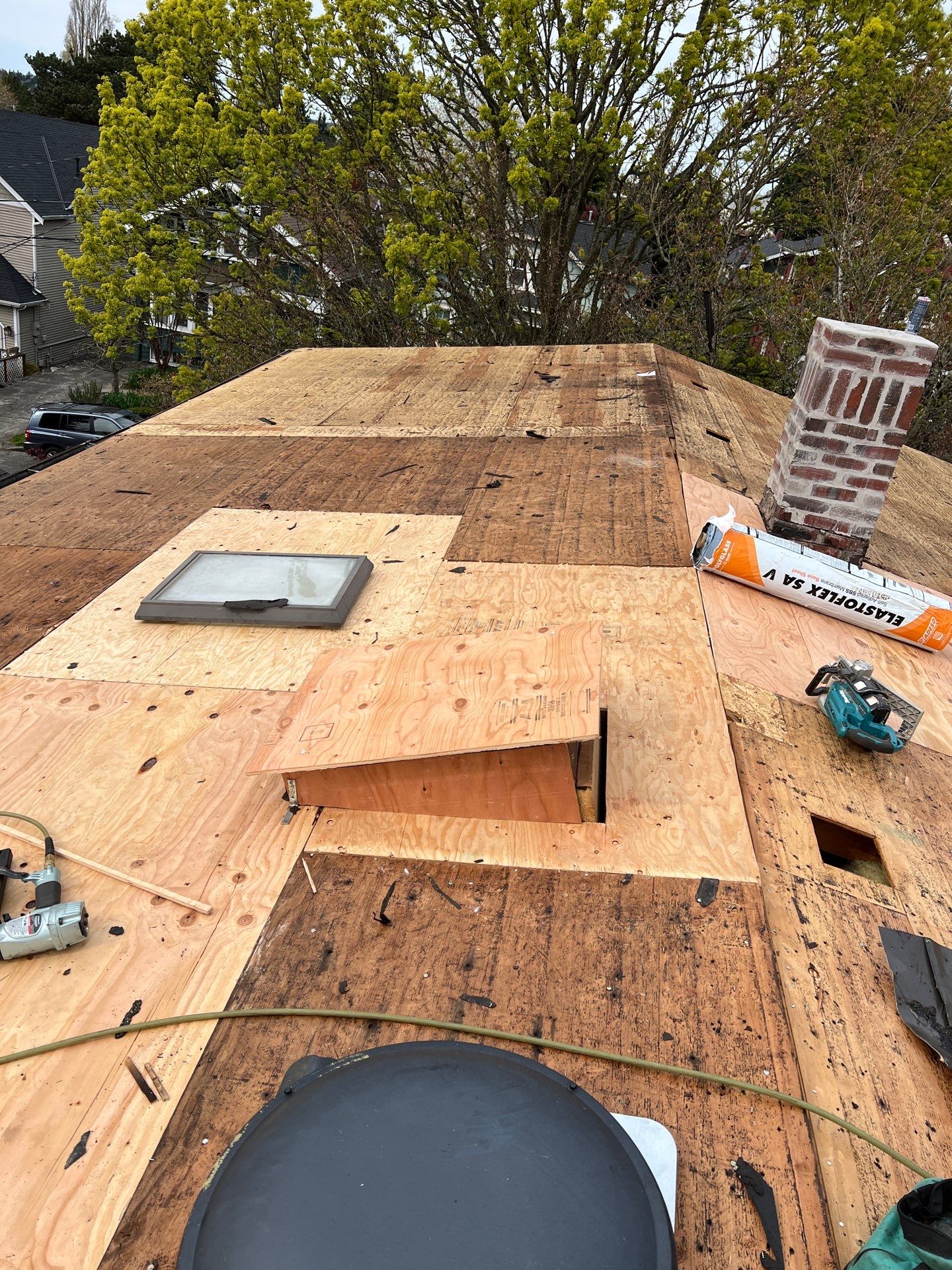 Residential Roofing Installation using GAF HDZ Shingles by Roofing Formula LLC