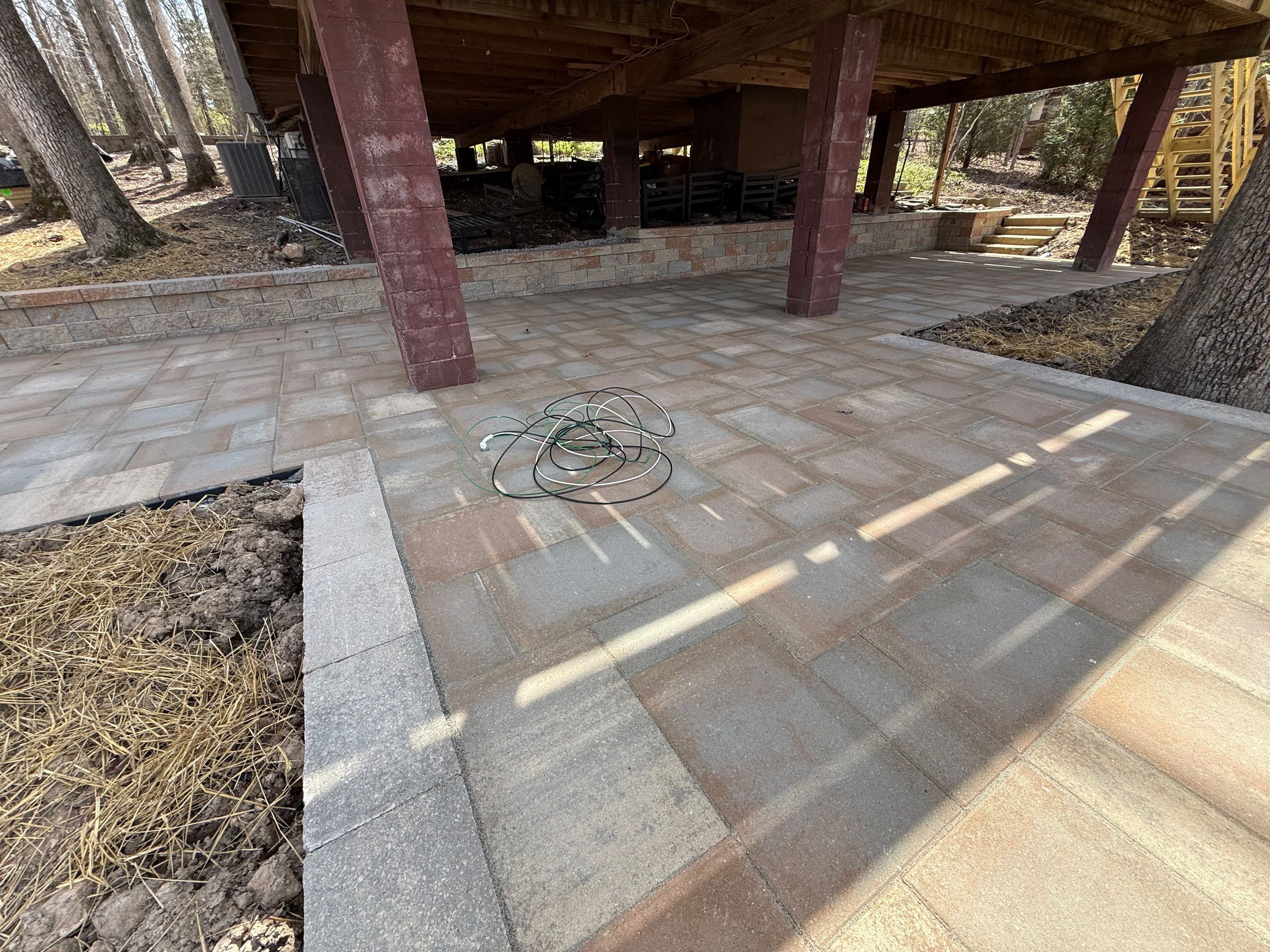 Hot Tub & Sauna Prep by Loch Ness Landscaping, LLC