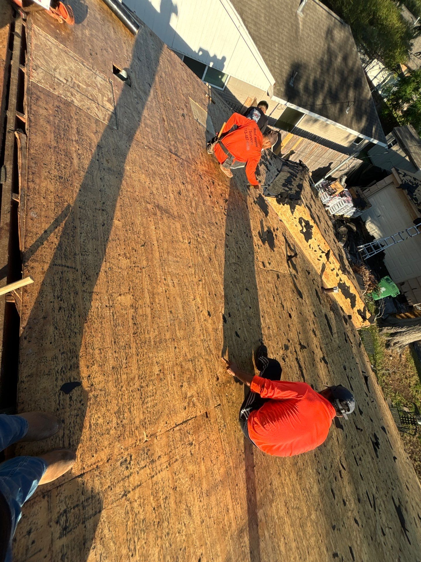 Residential Roofing Installation using Owen's Corning Duration (Lifetime) Shingles by Roof Repair Company