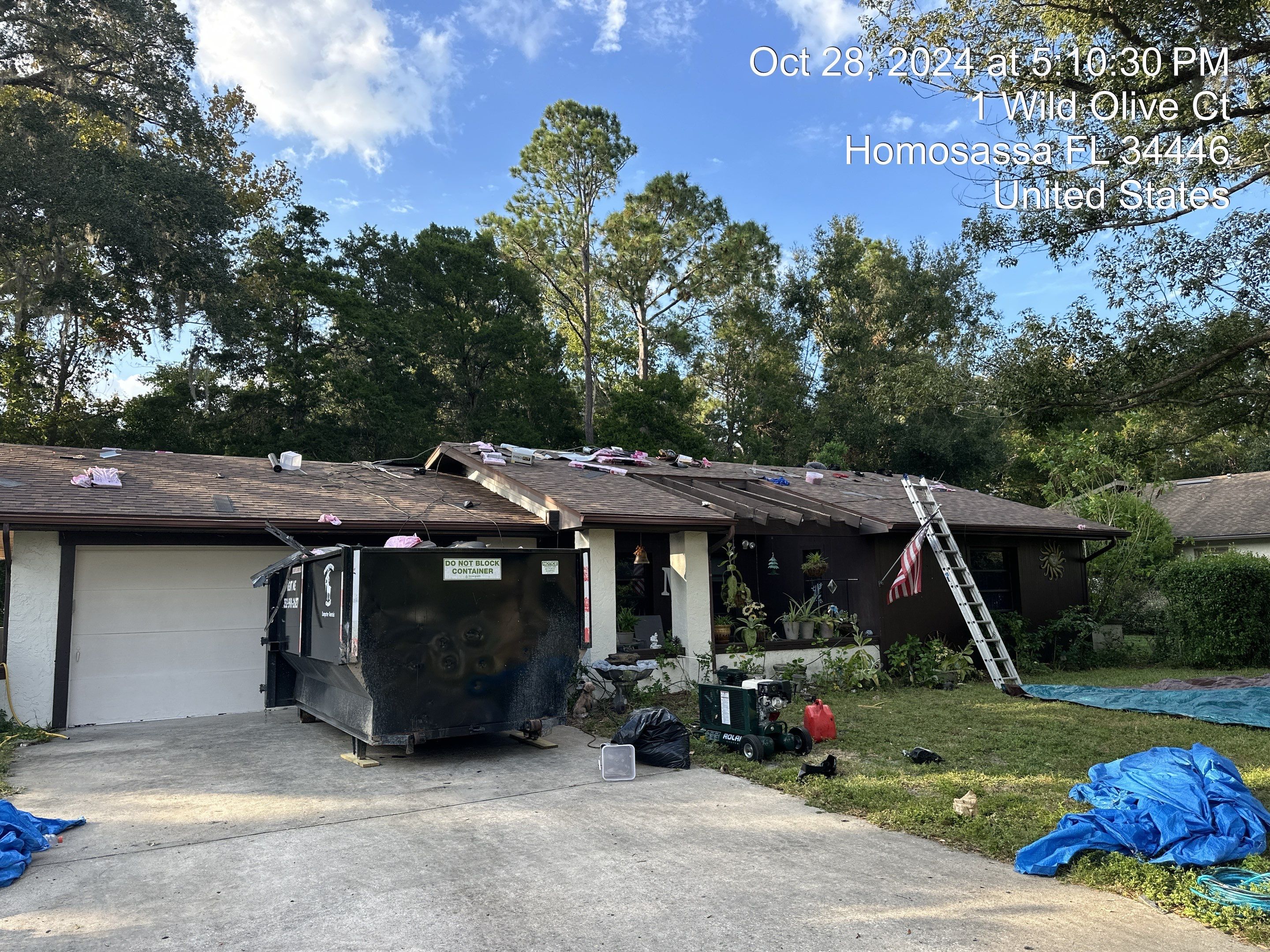 Residential Roofing Installation using Owen's Corning Shingles by RoofGuru AI
