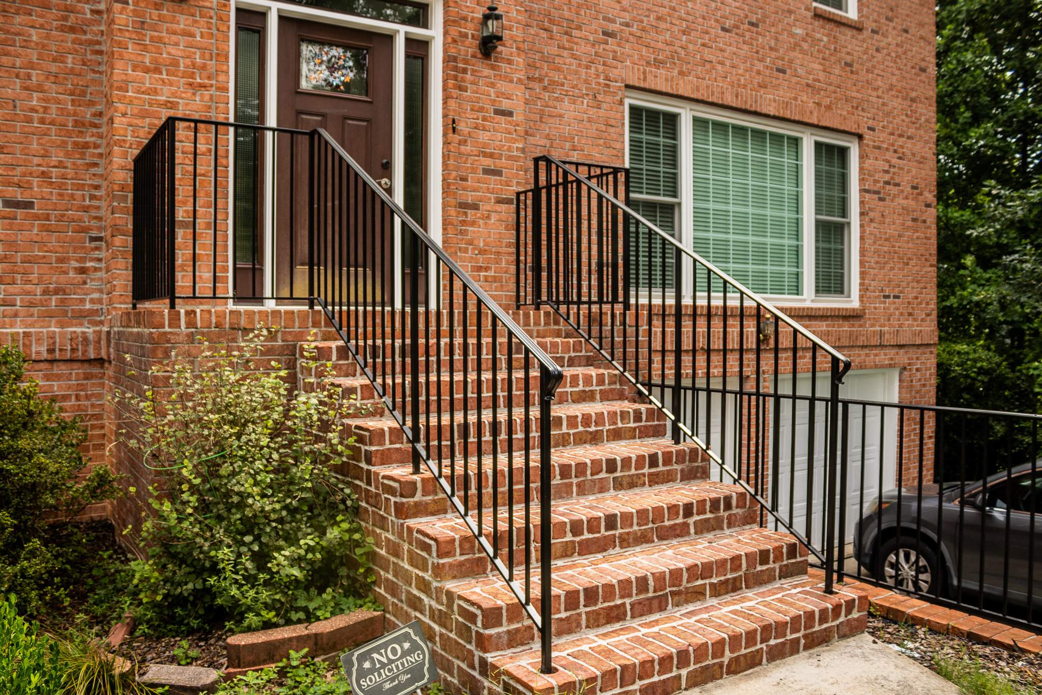 Alpharetta Siding Replacement & Wrought Iron Railing Painting by Nelson Exteriors