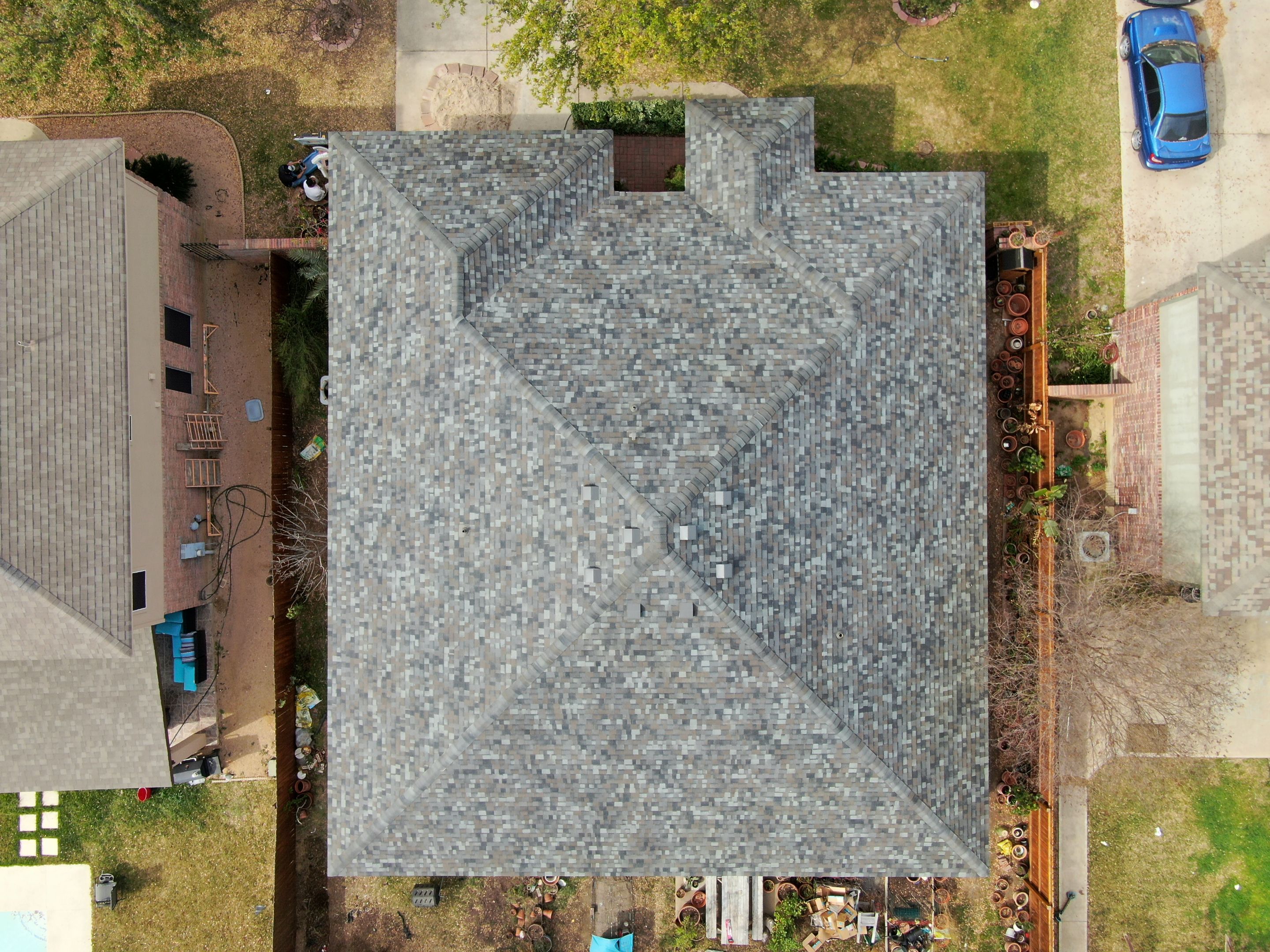 Residential Roofing Installation using TruDefinition Duration Designer - Storm Cloud by JM Flores Roofing & Construction, Inc