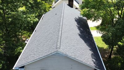 Roof replacement by wind damage