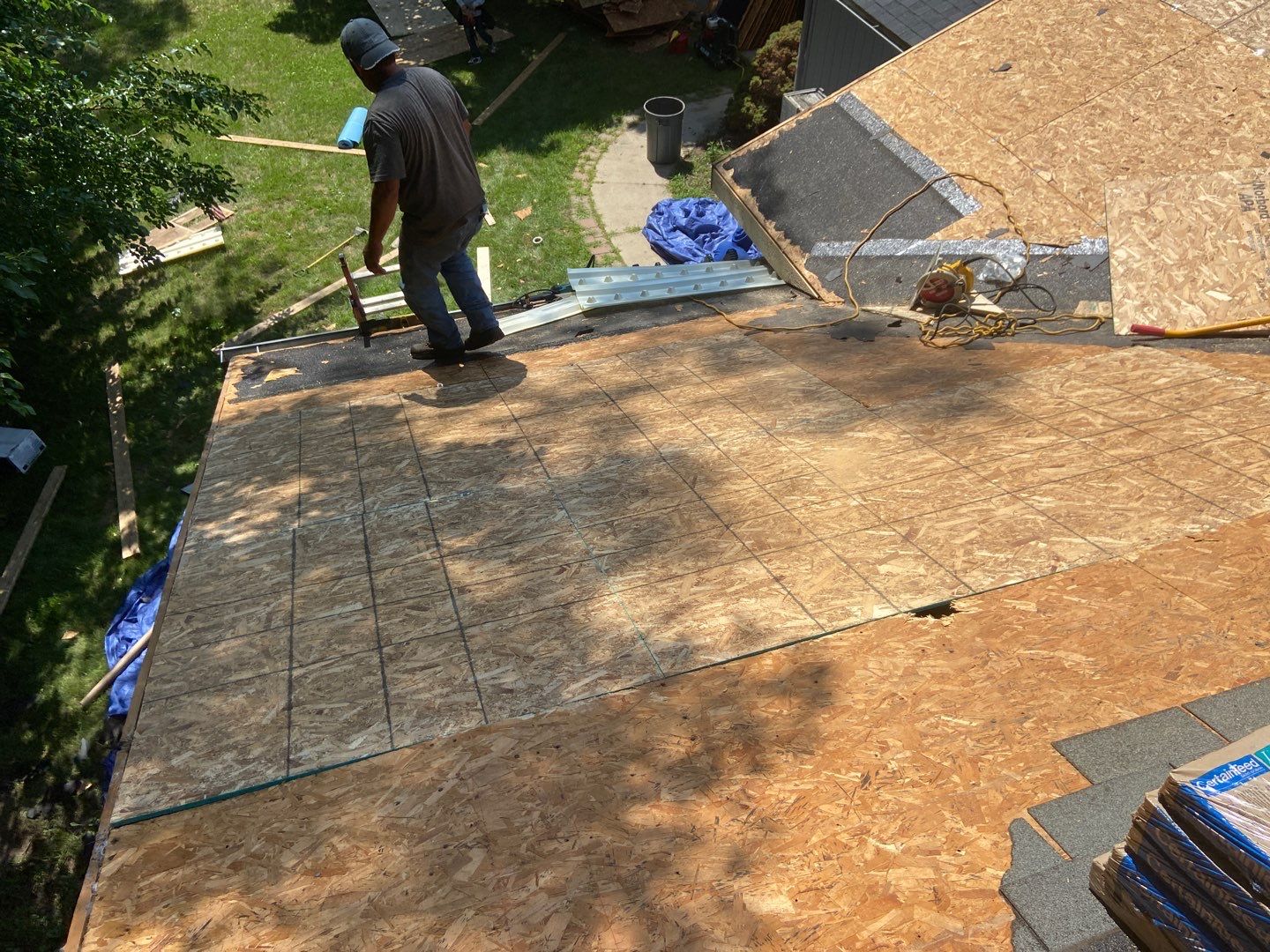 Roof Replacement using CertainTeed Landmark by 180 Contractors