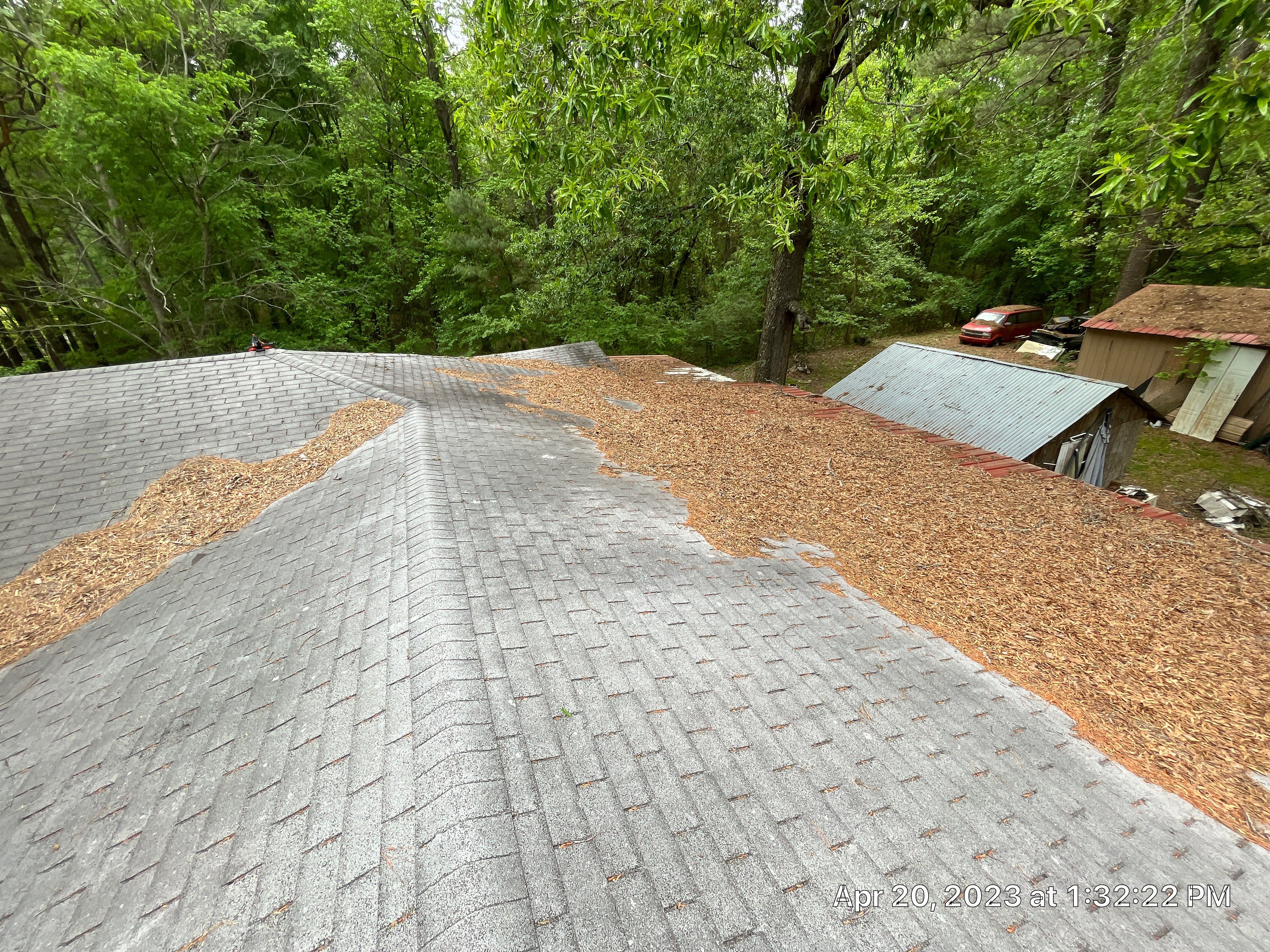 Residential Shingle Reroof using 29 gauge metal by Hostetler Roofing