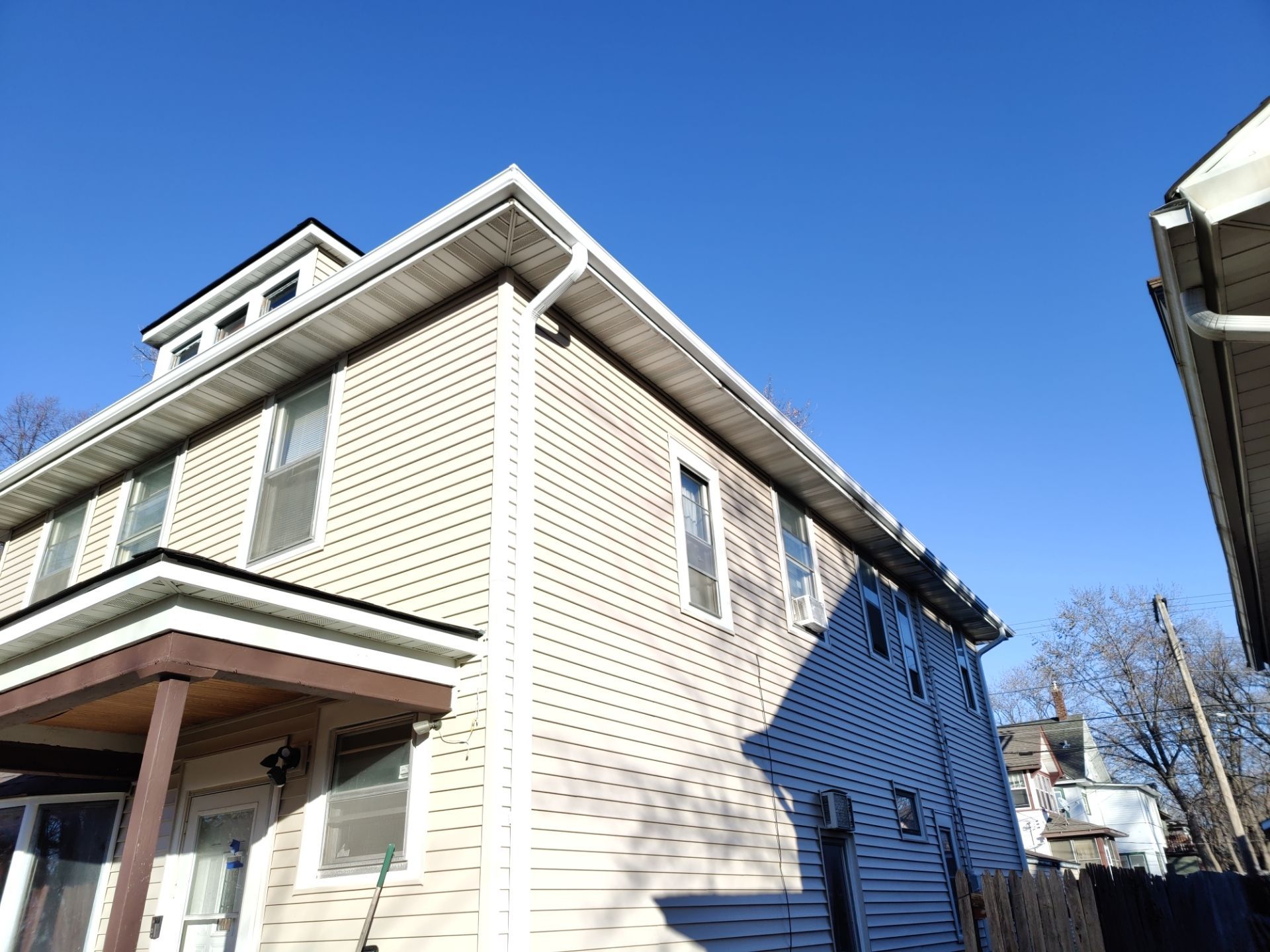 5" Gutters in St. Paul by Next Level Seamless Gutters / Exteriors Inc.