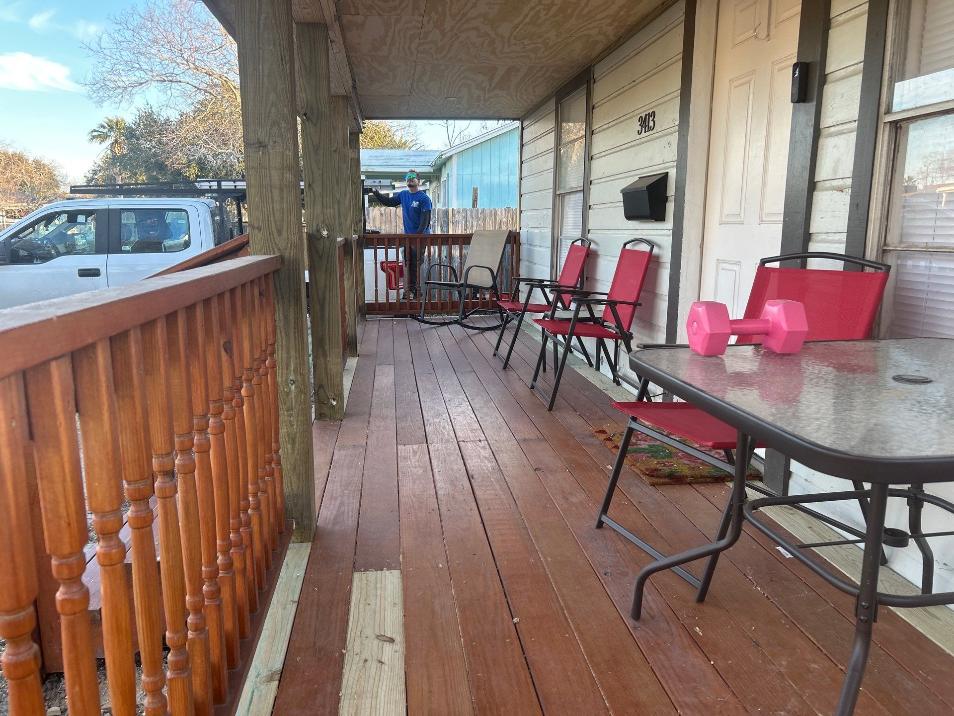 Over Engineered Patio by Bayfront Roofing and Construction