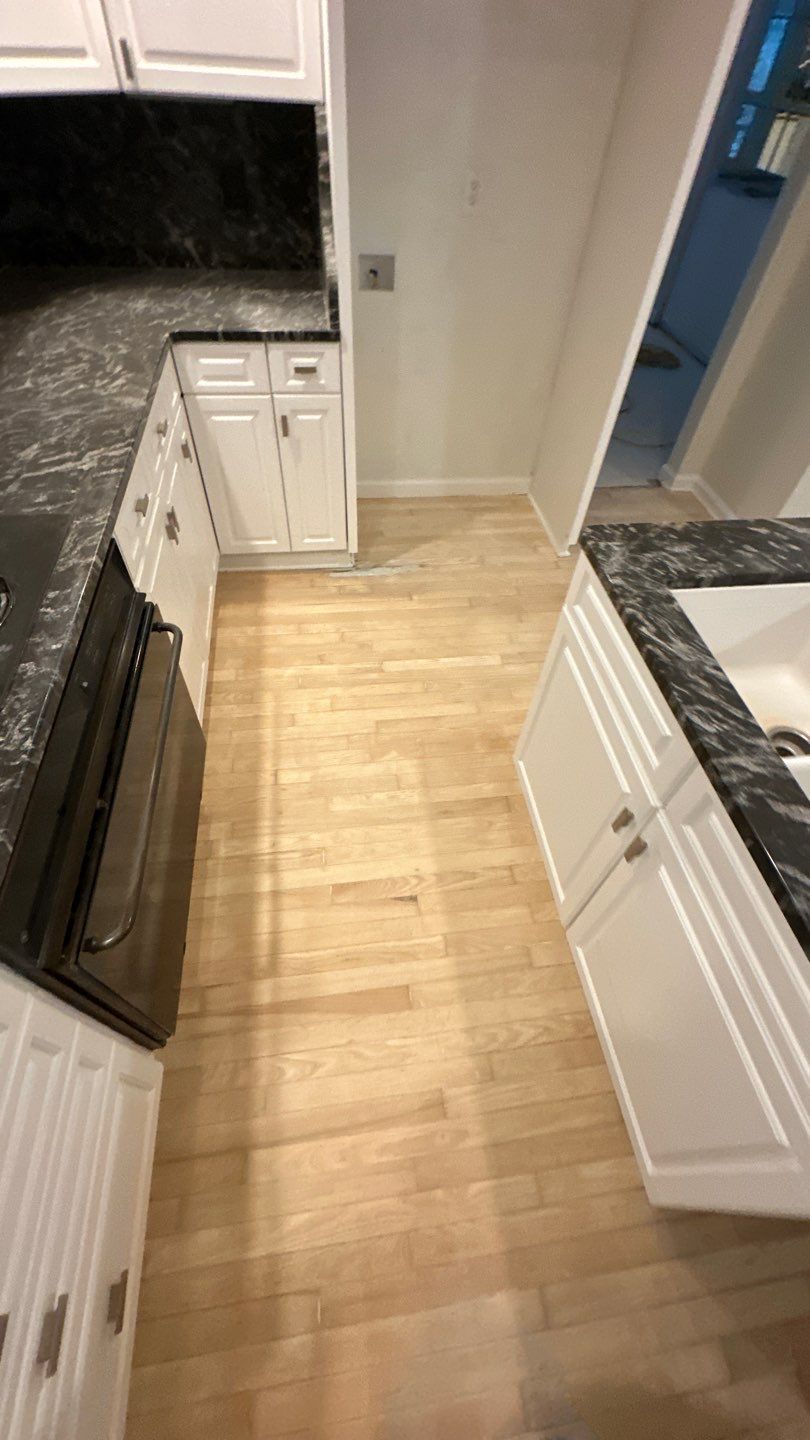 Hardwood Refinishing Project in Canonsburg by Floors in a Day, Inc