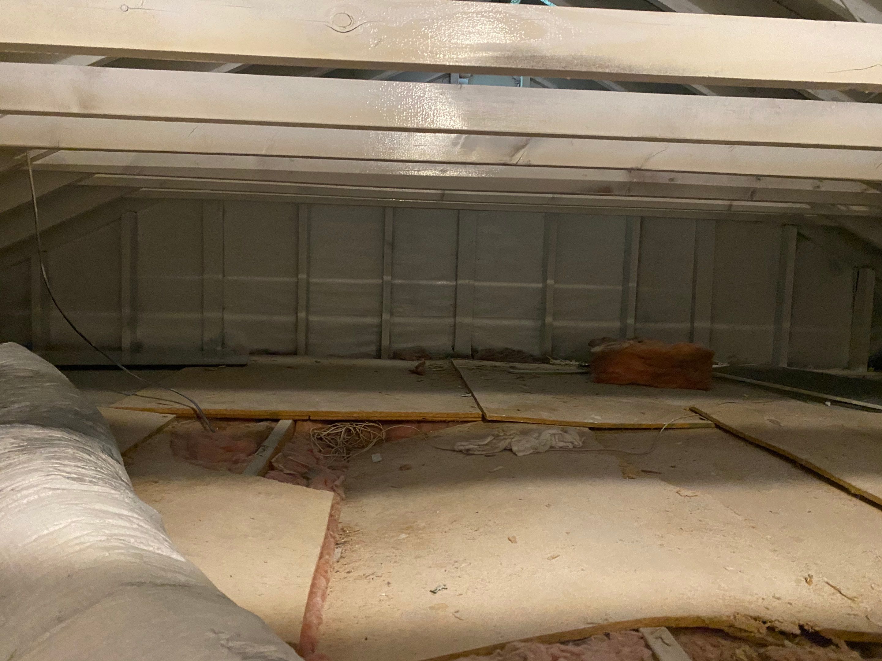 Attic Mold Remediation Job in Vernon Township, NJ by Pure Service Pro, LLC 