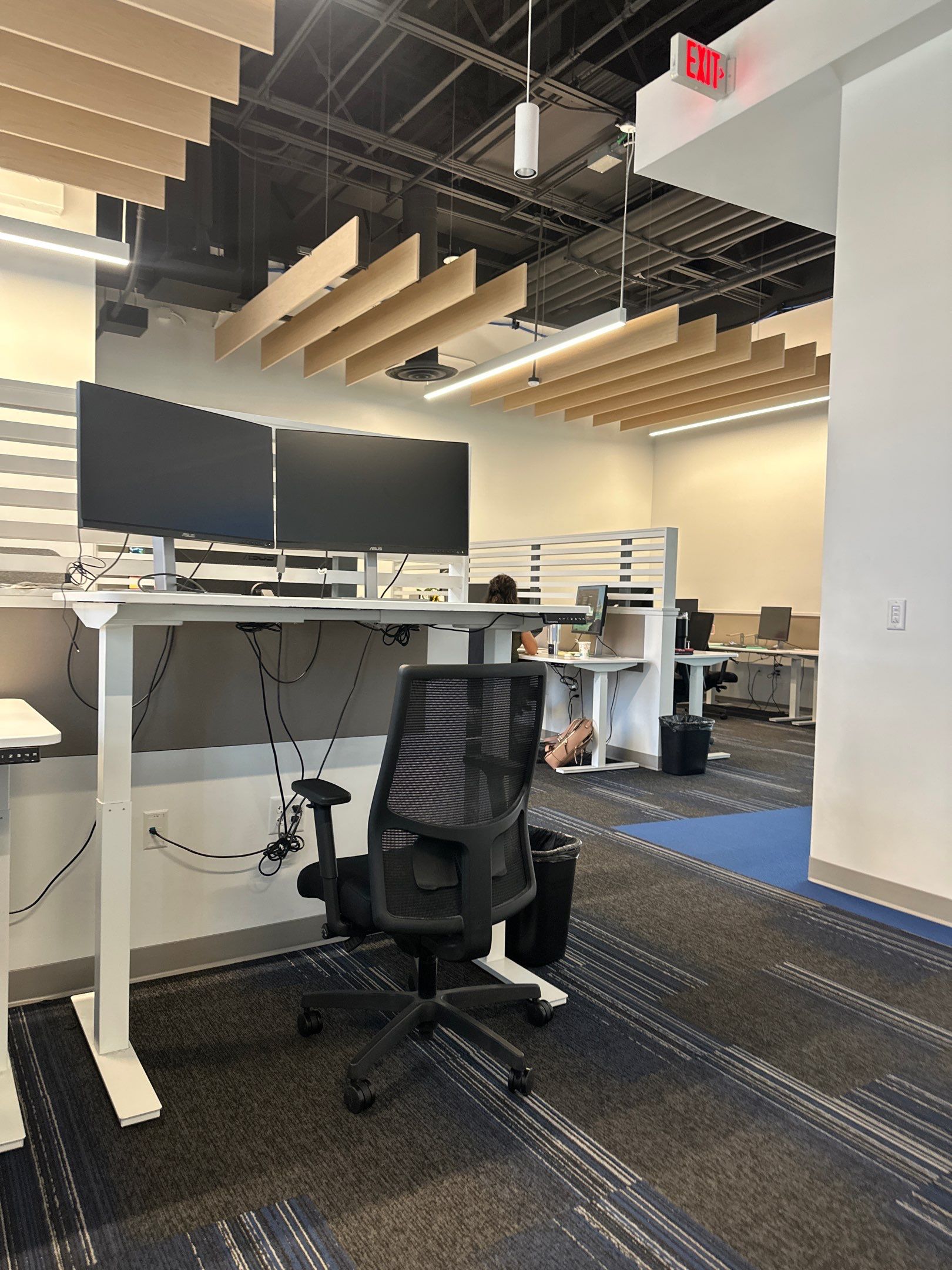 Modern Commercial Office Workspace Buildout and TV Installation in Lincoln by CompanyCam Sales Demo