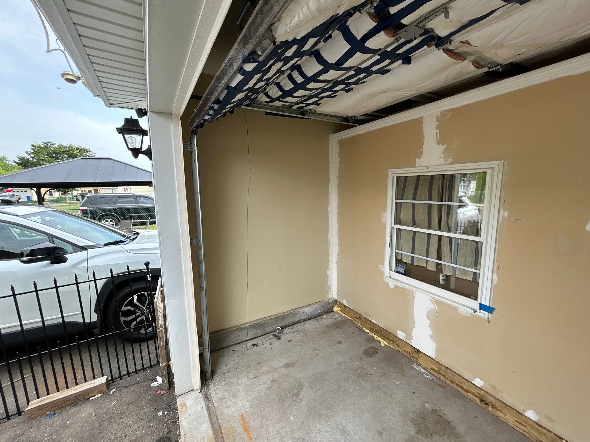 Garage Door Installation using Amarr Olympus Garage door by DiGiorgi Roofing and Siding Inc
