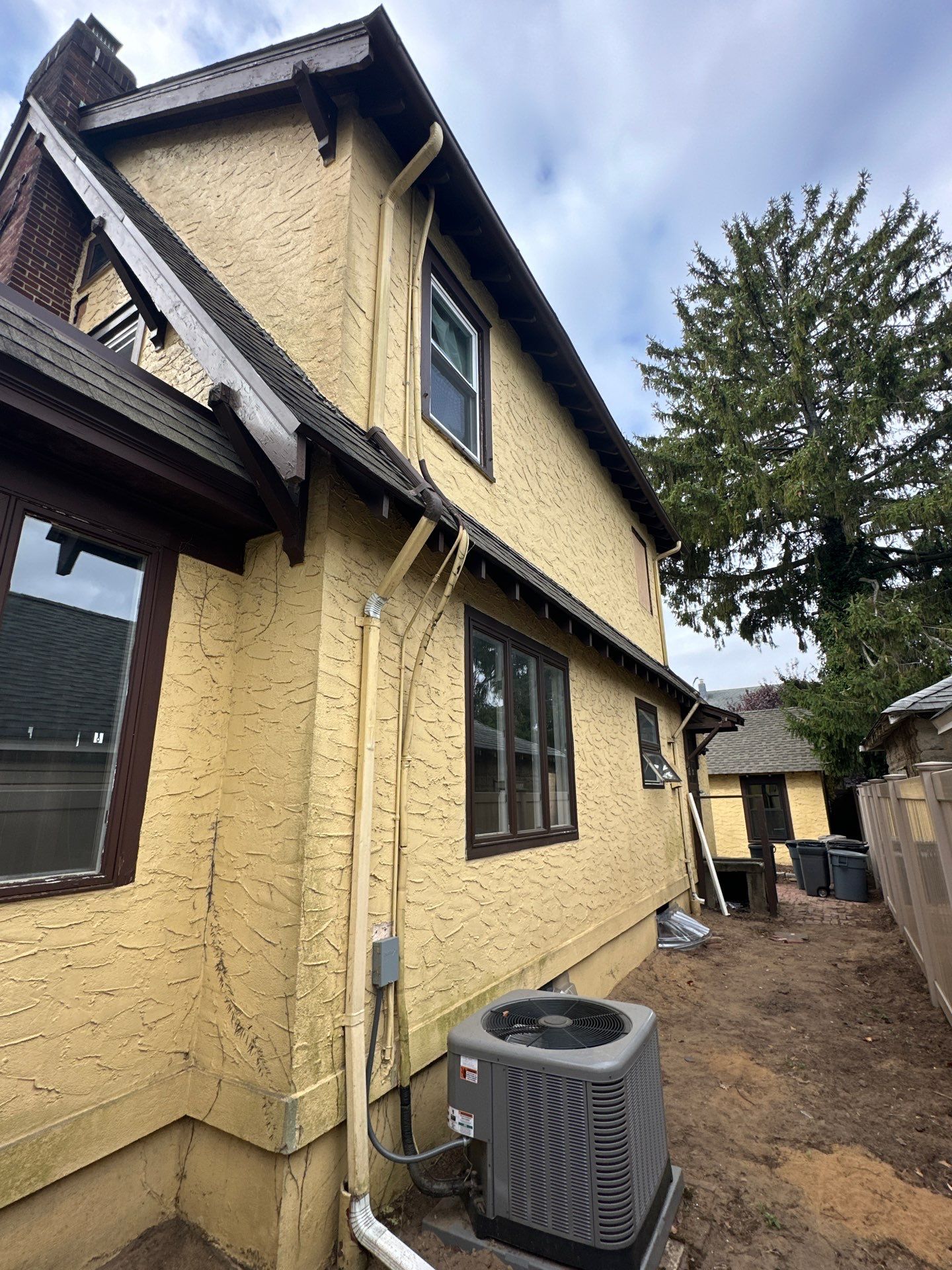 Roof Drainage Installation in Lynbrook, NY** 🌟🏡 by Above All Gutters 