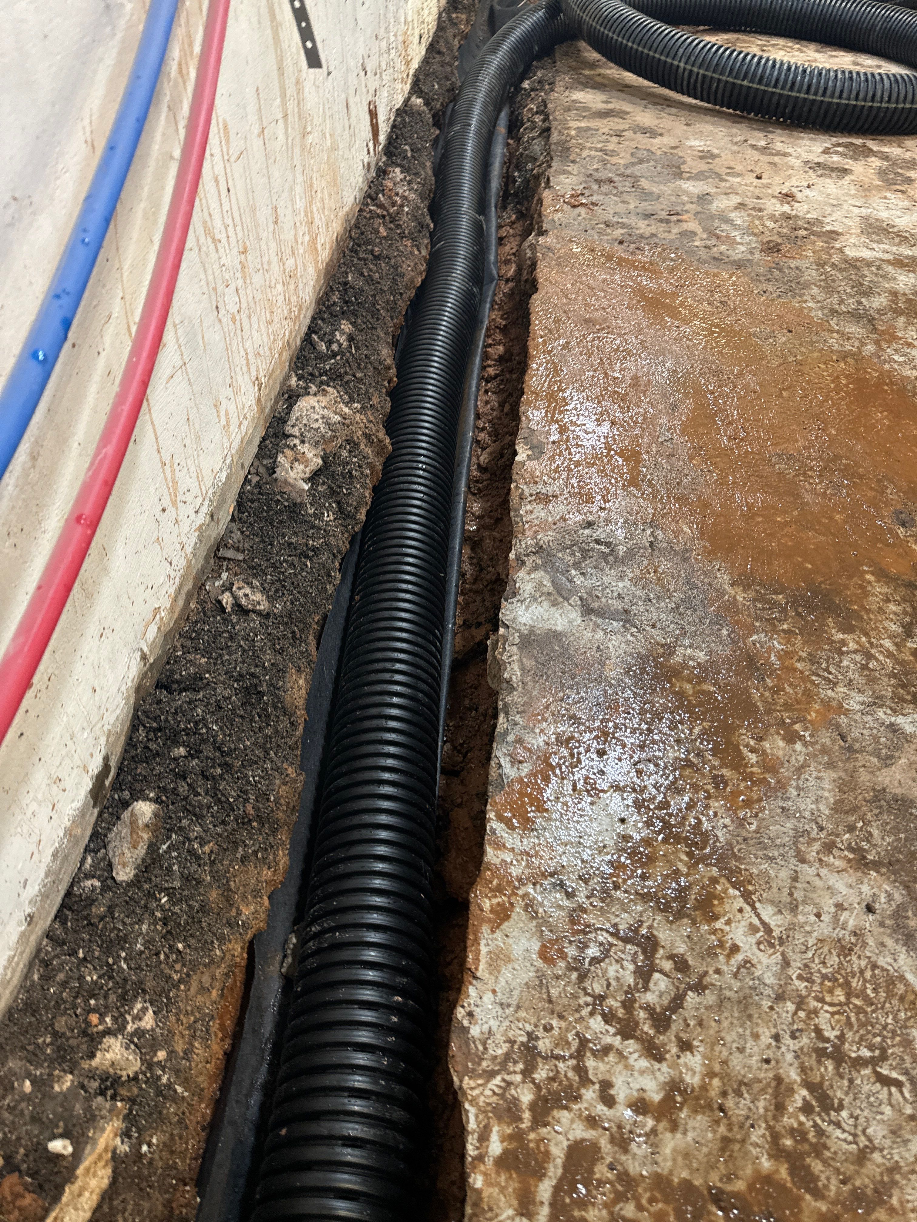 Interior French Drain in Union, NJ by Pure Service Pro, LLC 