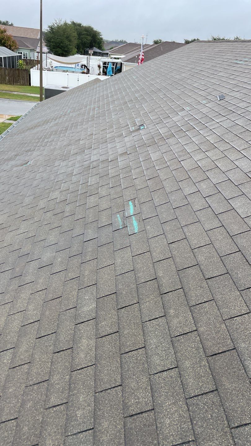 Residential Insurance Roofing Installation using GAF HDZ Shingles by Protek Roofing Heating Air & Solar