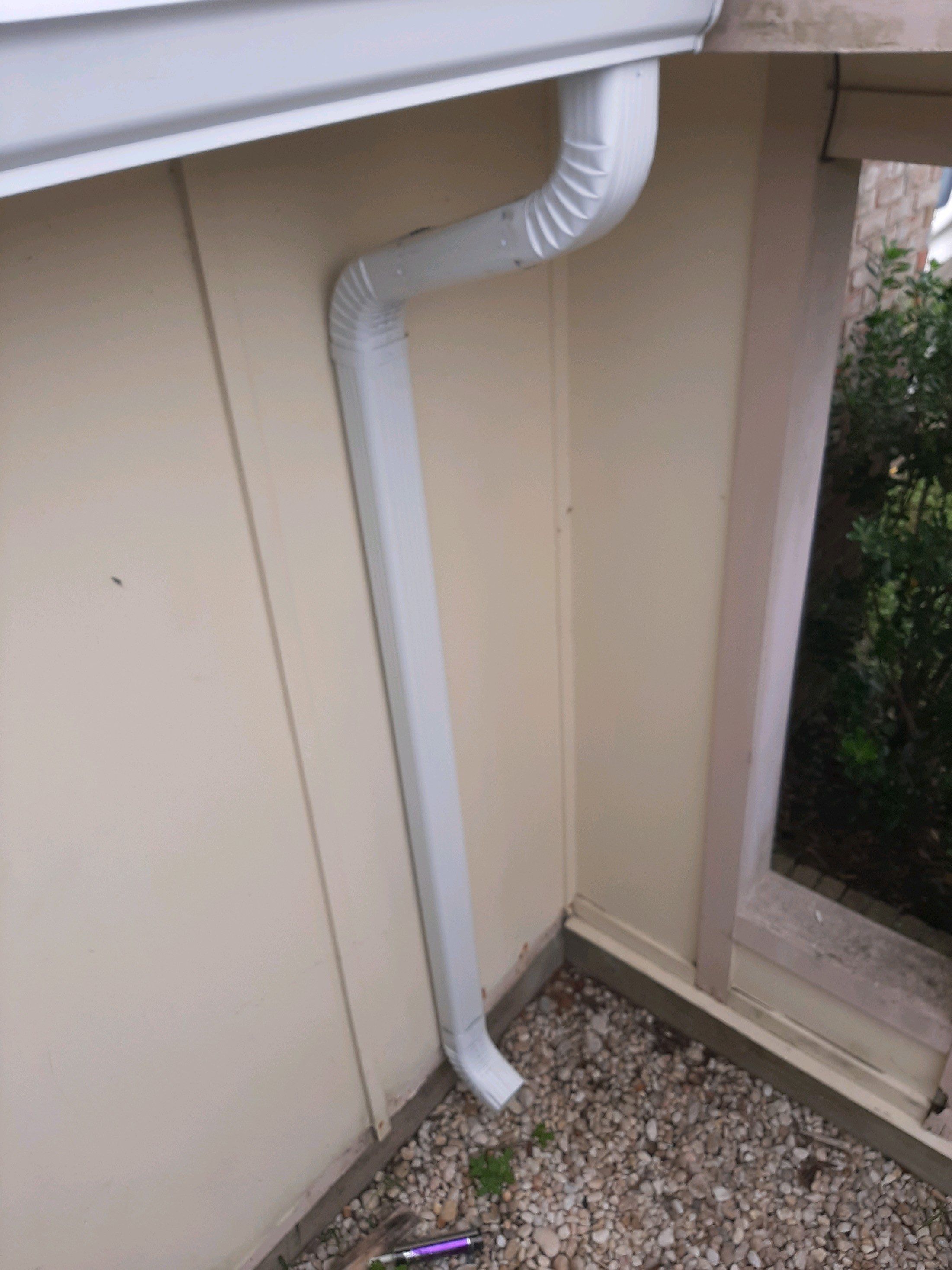 Gutter Installation using K-Style Seamless Gutters by Gutter Professors
