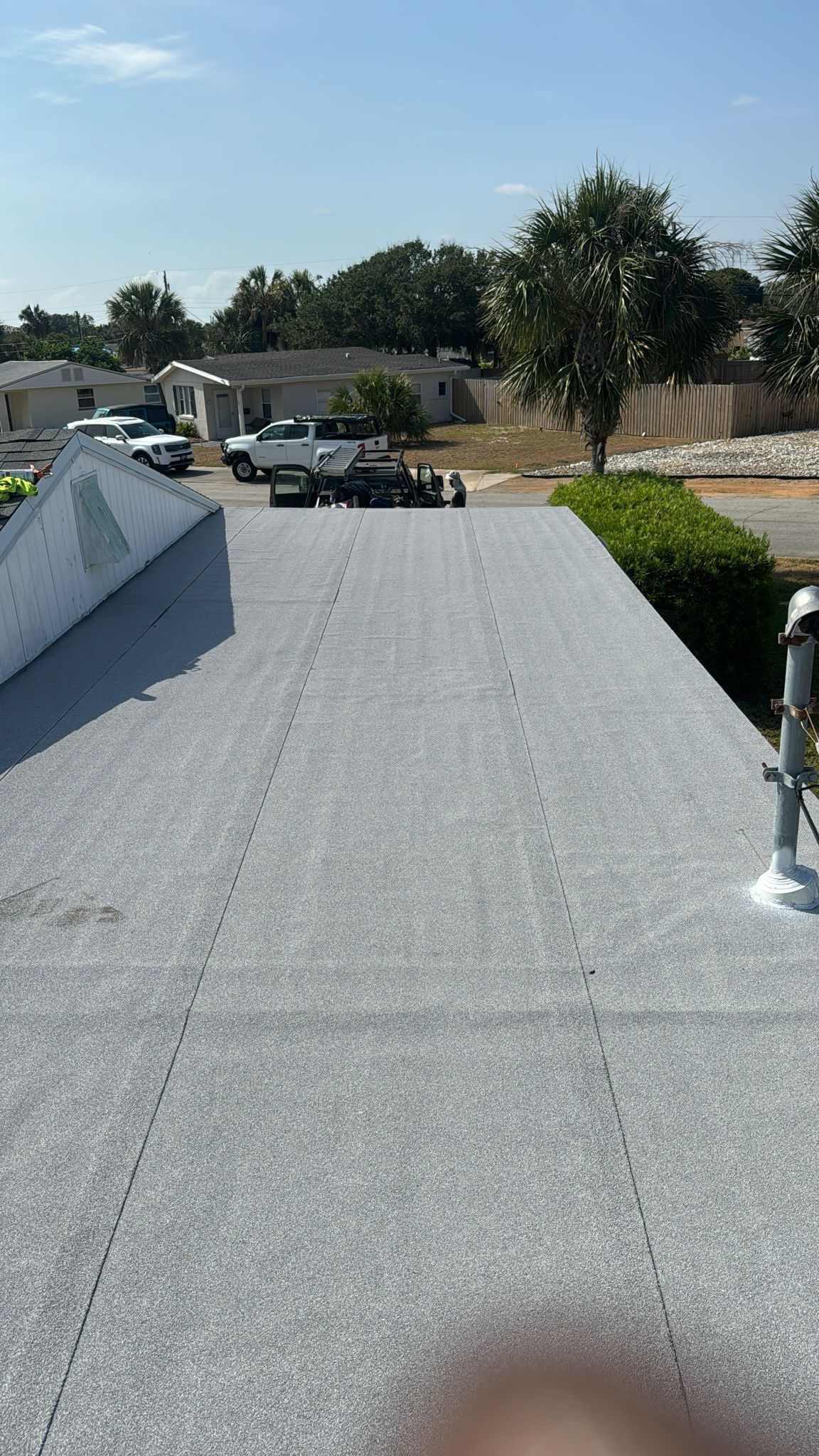 Flat Reroof Replacement Ormond Beach FL by Pinnacle Roofing Group