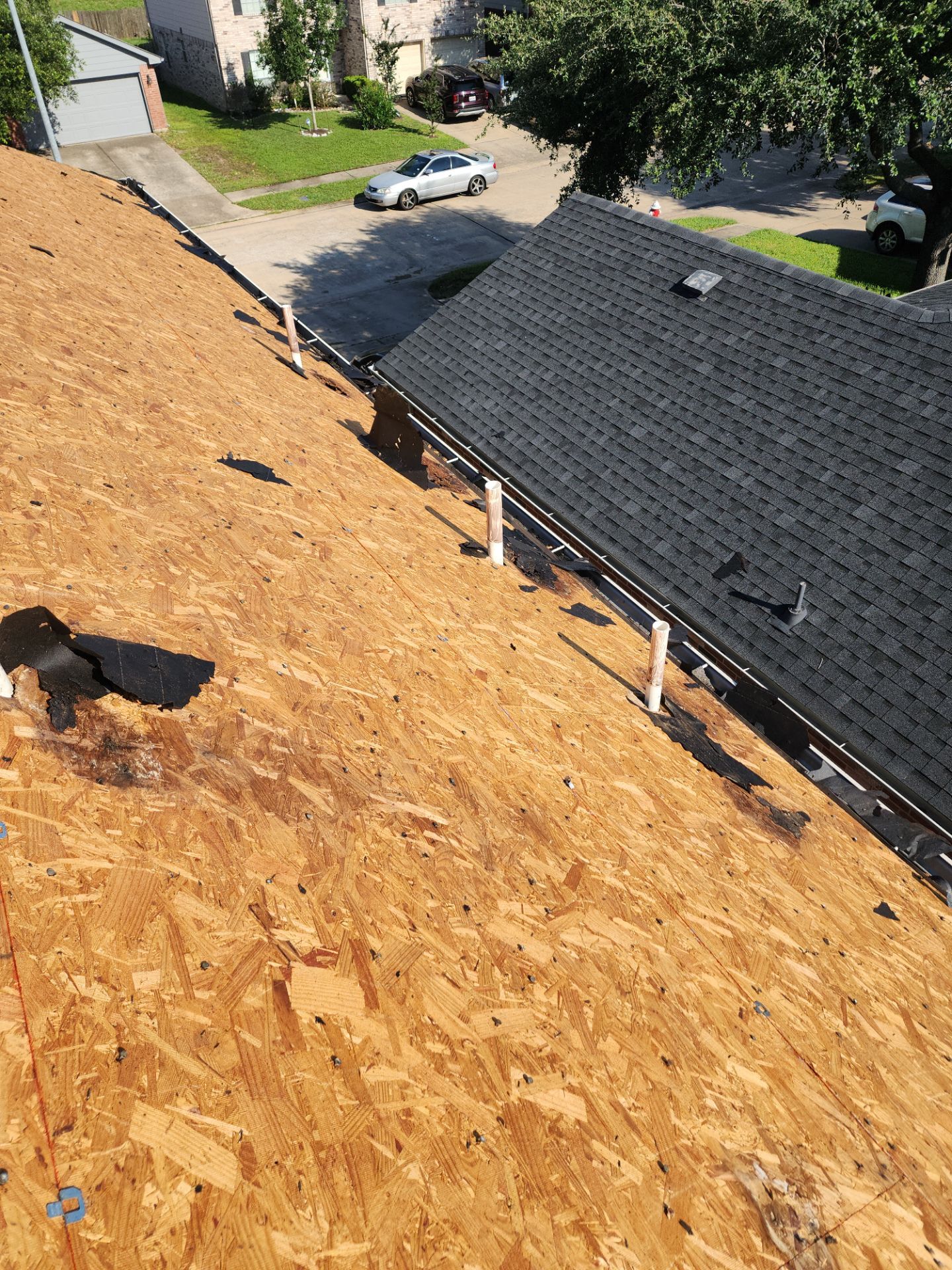 Residential Roofing Installation using Owen's Corning Duration (Lifetime) Shingles by Roof Repair Company