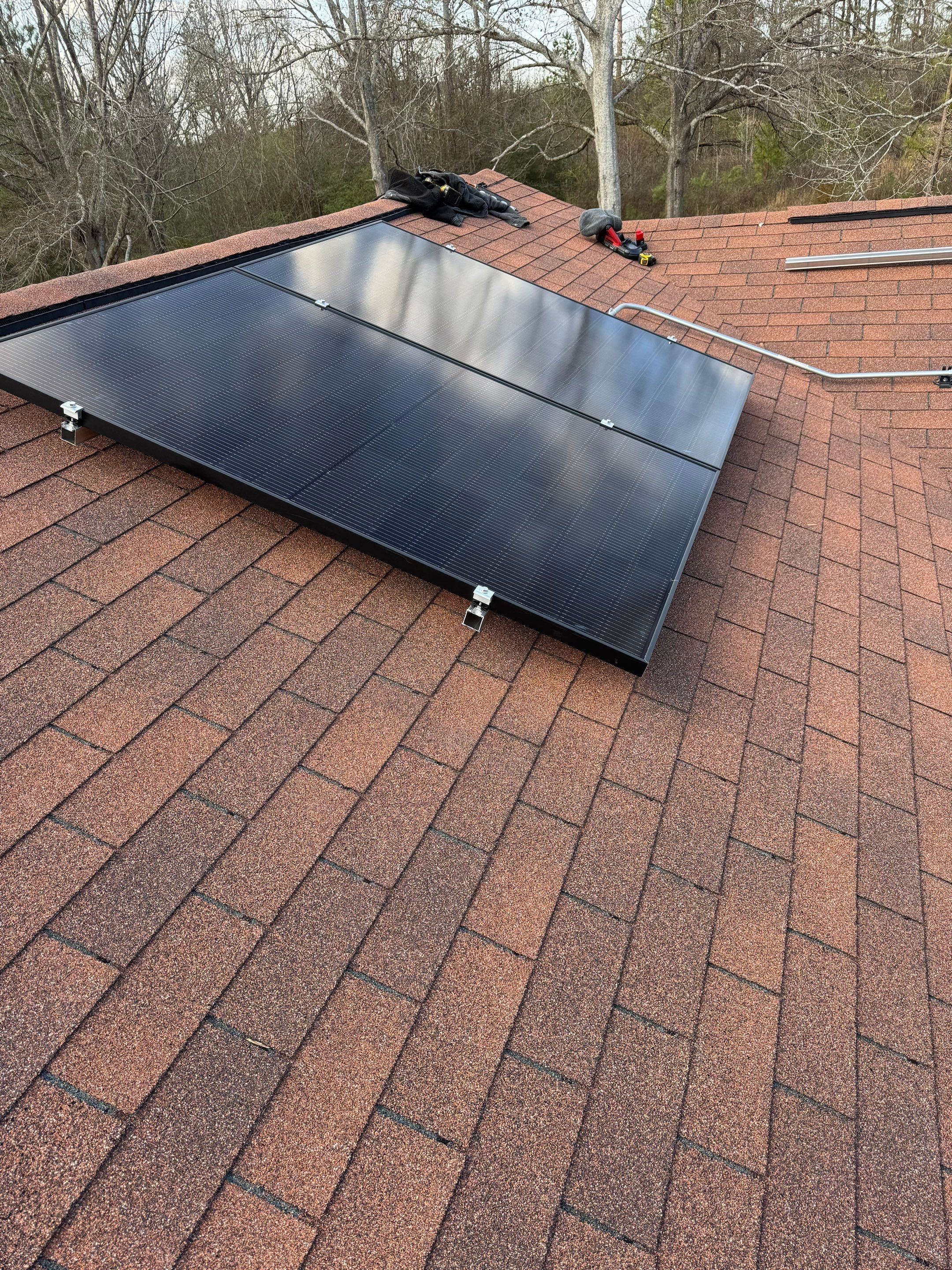 Residential Roofing Installation using Qcells AC Moduels  by Solar Artisans