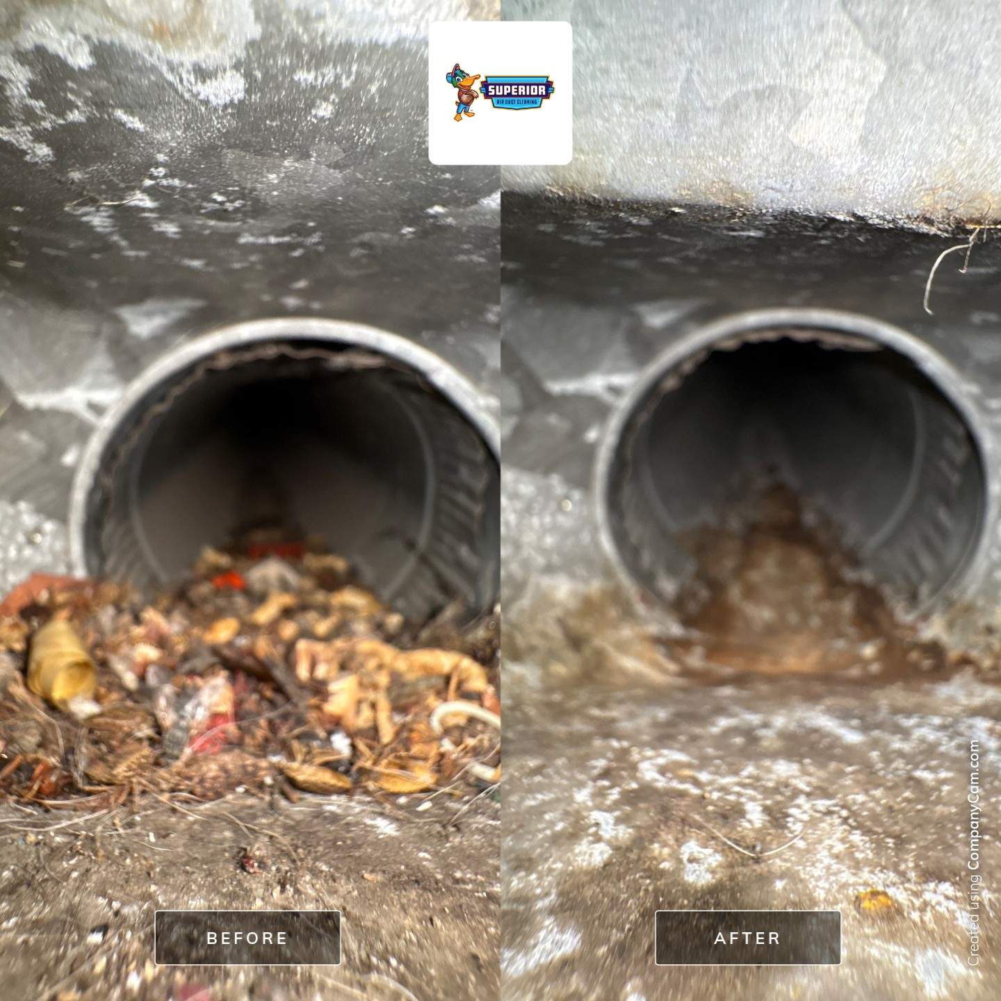 Air duct cleaning in Brighton twp, Beaver PA by Superior Air Duct Cleaning