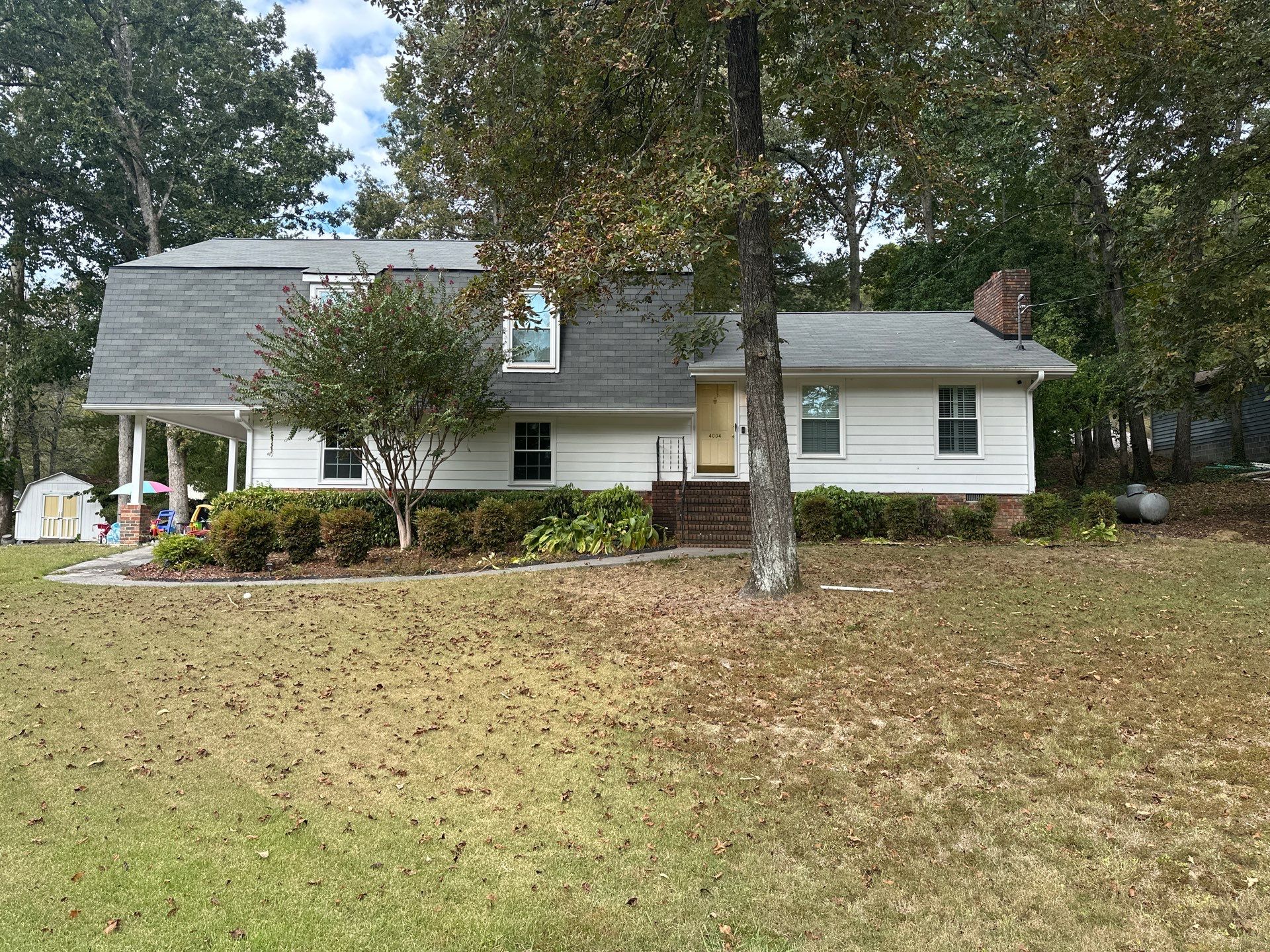 Project in Rocky Face by Aultman Roofing