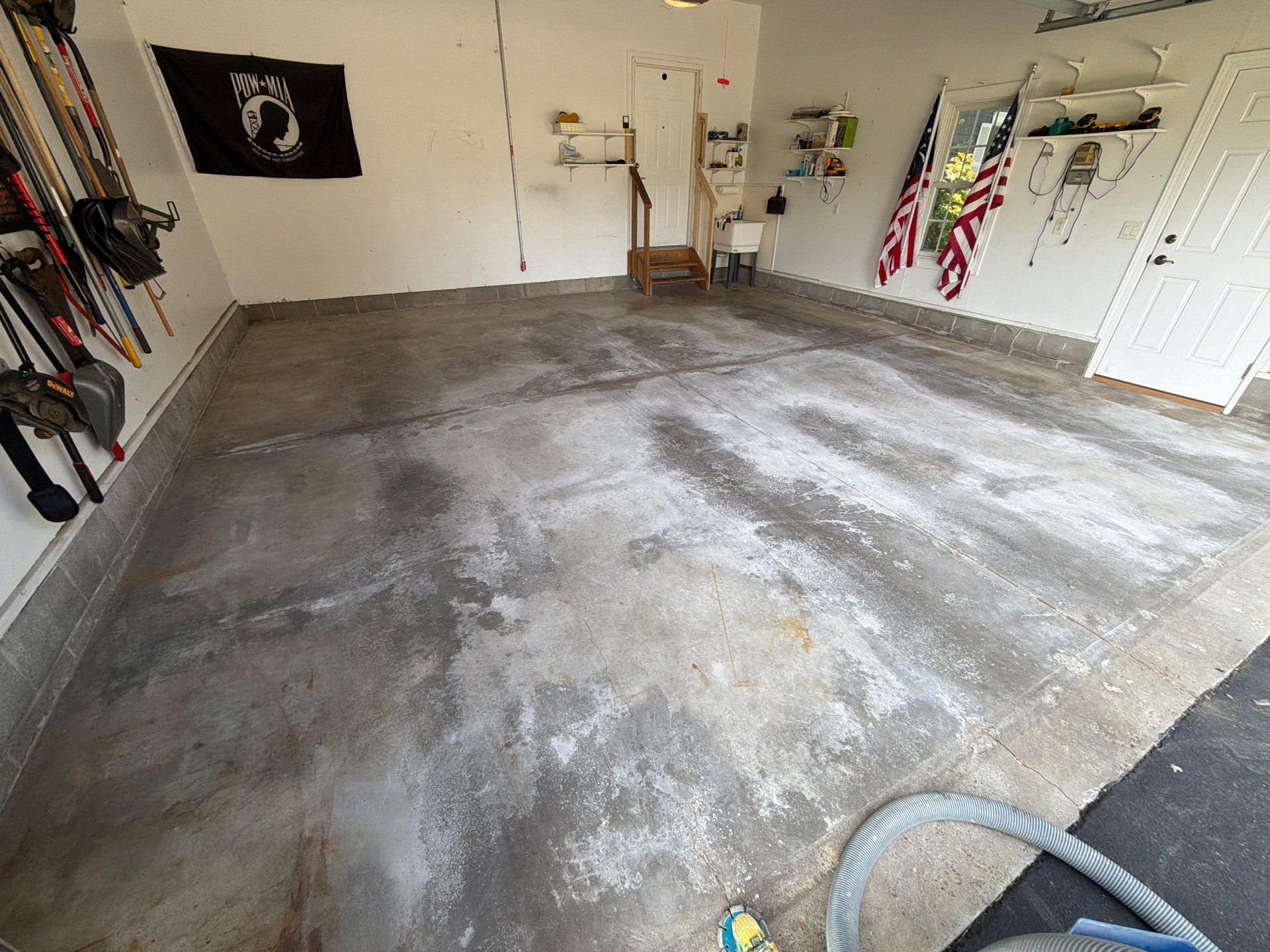 Vintage Shalestone Garage Coating by NG Masonry & Construction LLC