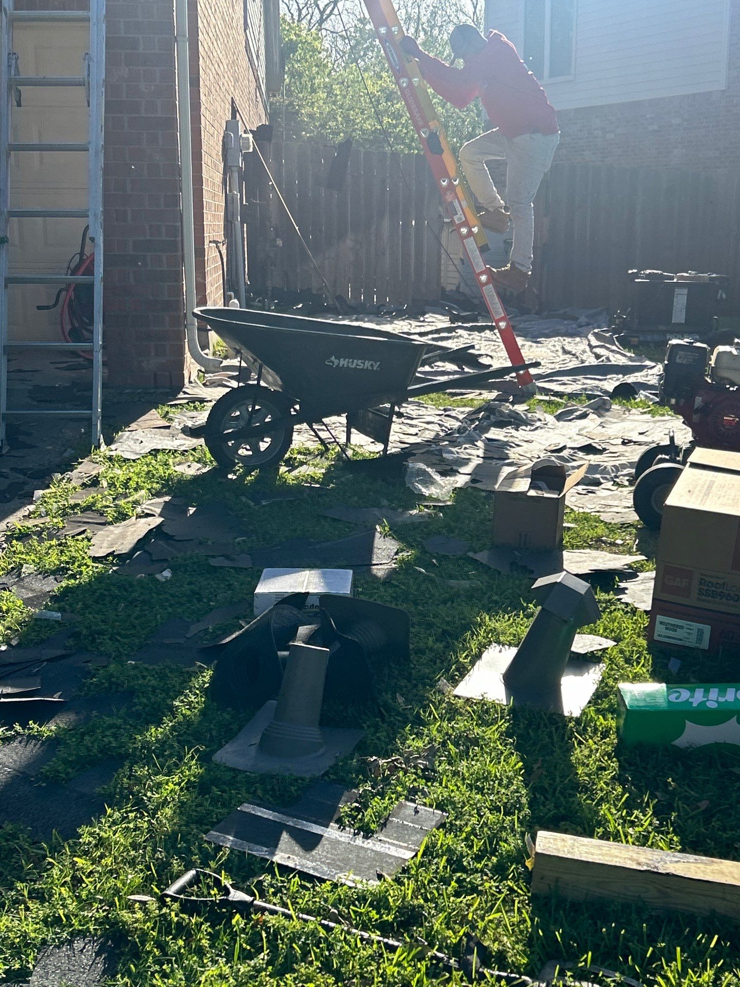 Residential Roofing Installation using Owen's Corning Duration (Lifetime) Shingles by Roof Repair Company
