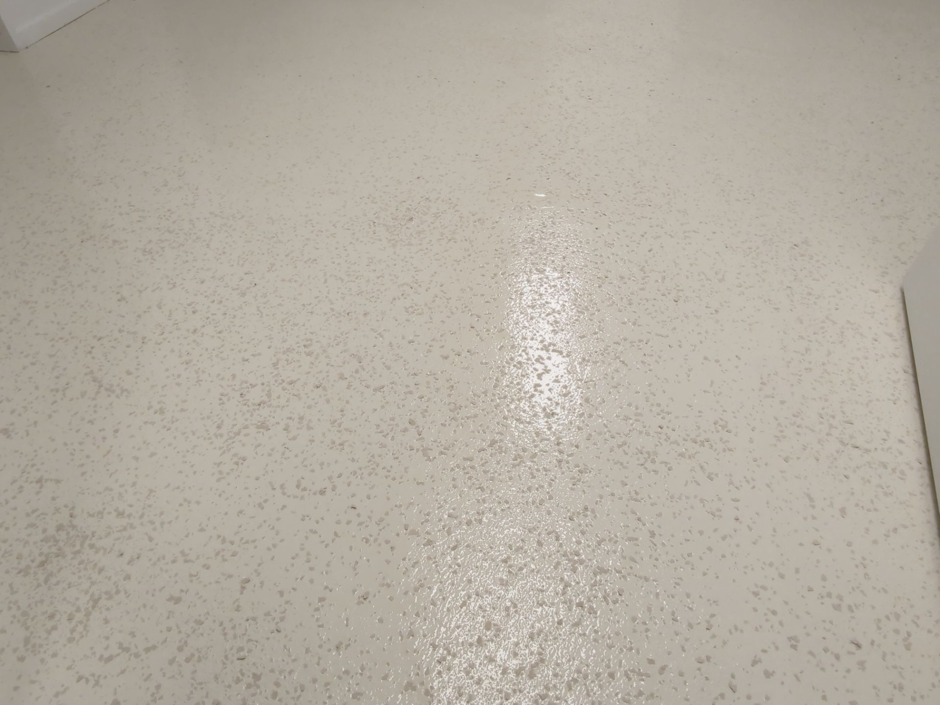Luxury Home Concrete Floor - Epoxy & Flakes Finish - Stone Harbor, NJ by FreshCoat Works LLC