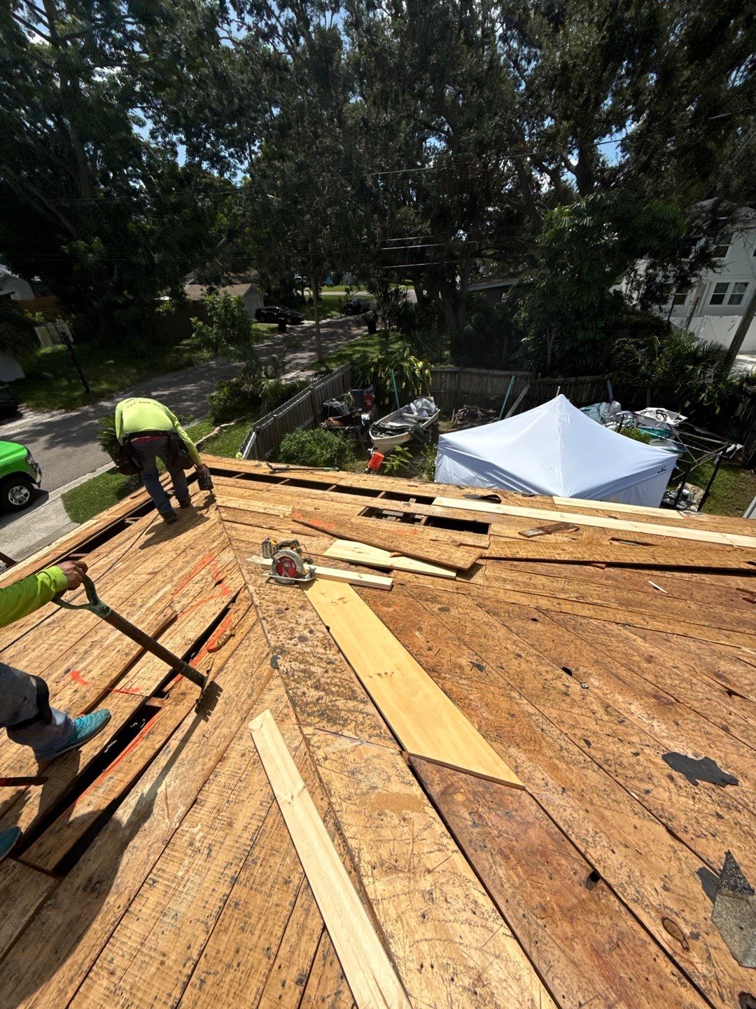 Project in St. Petersburg 33710 by Mitchell Roofing Company LLC 