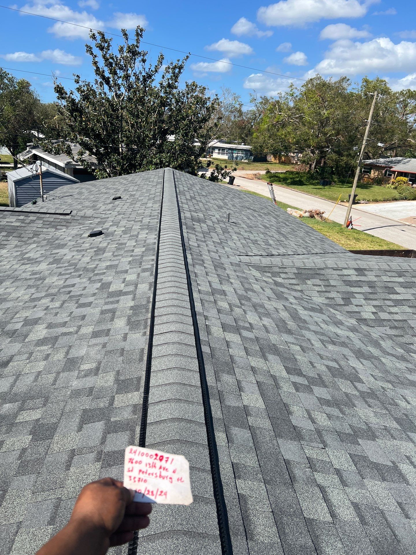 Project in St. Petersburg 33710 by Mitchell Roofing Company LLC 