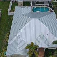 24ga 1.5" Mechanical Seam Mill Finish by Total Roofing System The Metal Roof Experts