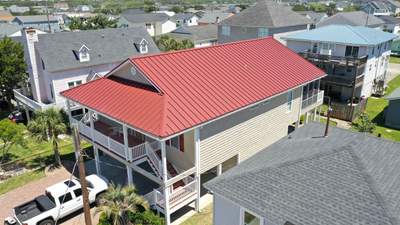 Standing Seam Aluminum- Colonial Red