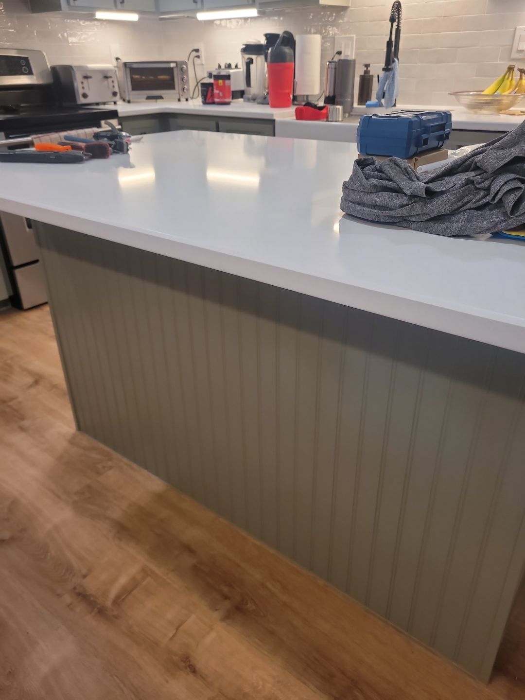 A Pathway to Personality – A Two-Tone Kitchen Transformation in Apex by Elite Remodeling and Design LLC