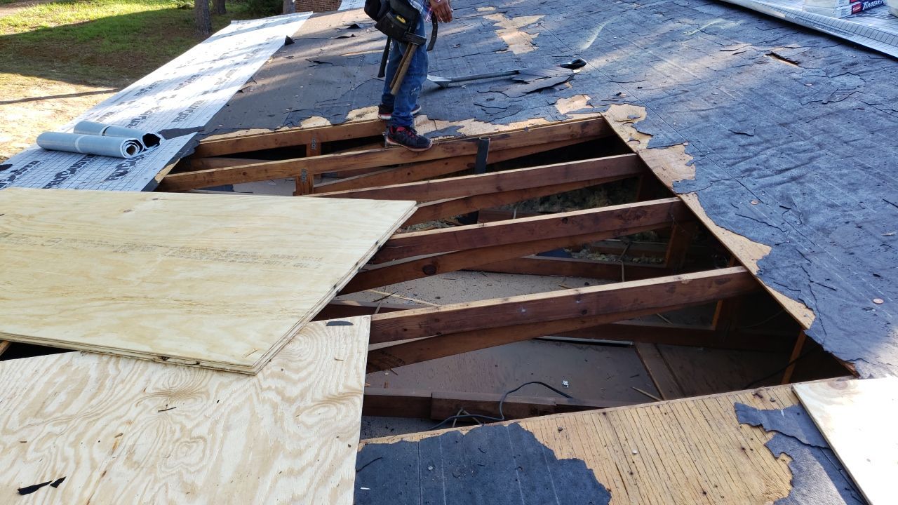 Residential Roofing Installation using Roof Replacement by American Roofing & Construction LLC