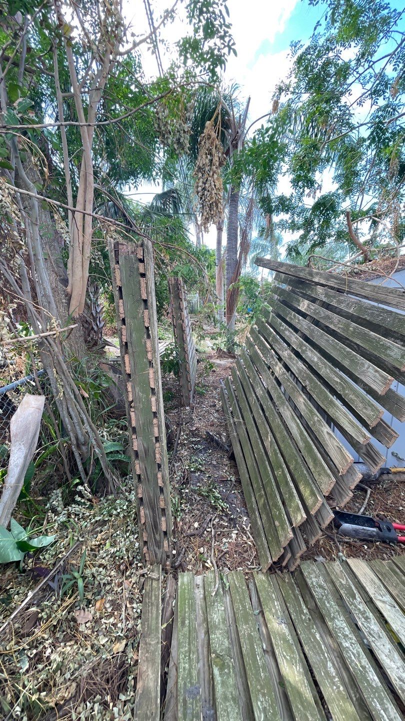 Wood Fence Installation using Horizontal Shadowbox Wood Privacy Fence by Asap fence and gates, LLC