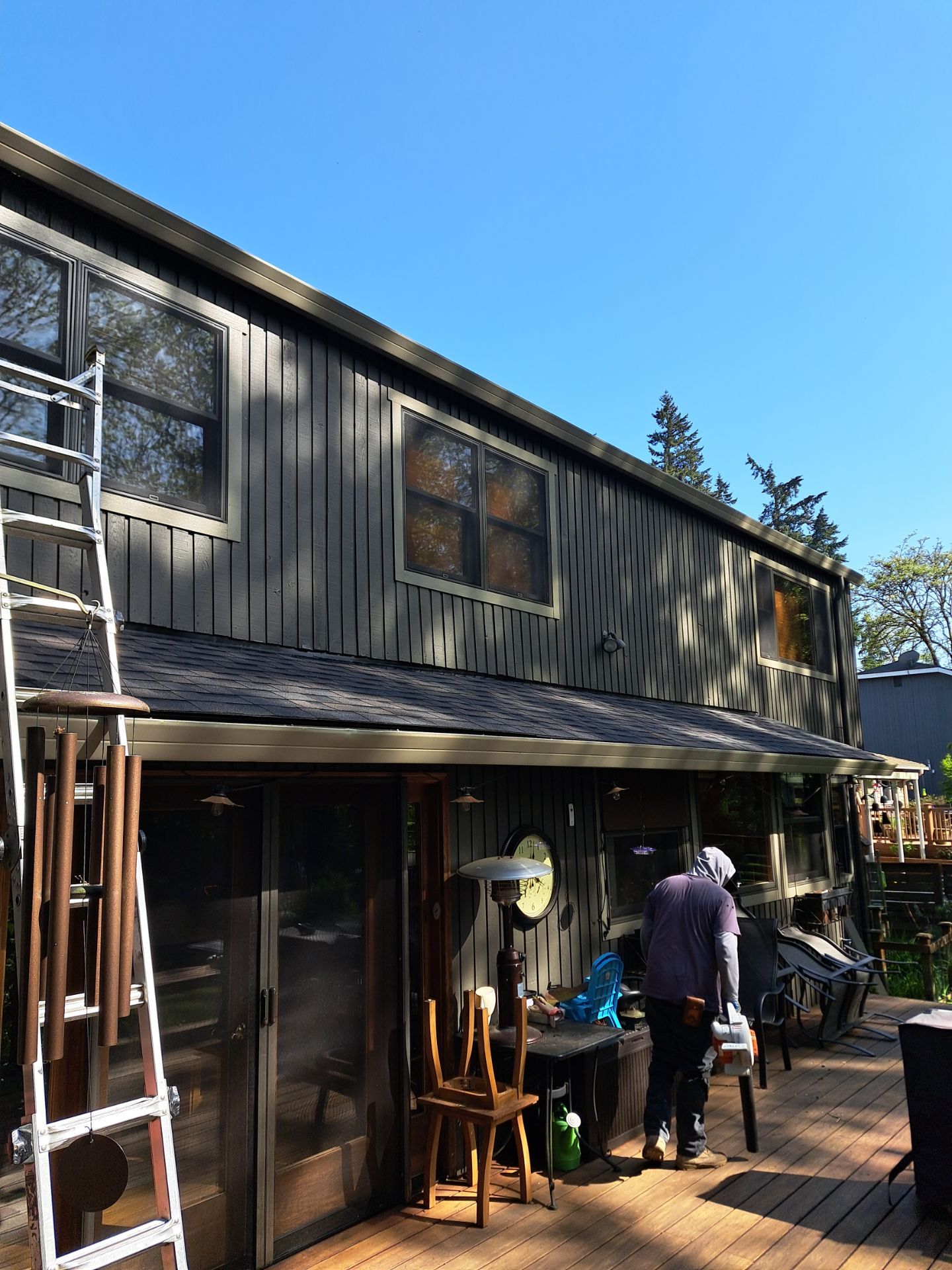 Bad EuroShield Install to Shingles in Issaquah by Roof Smart