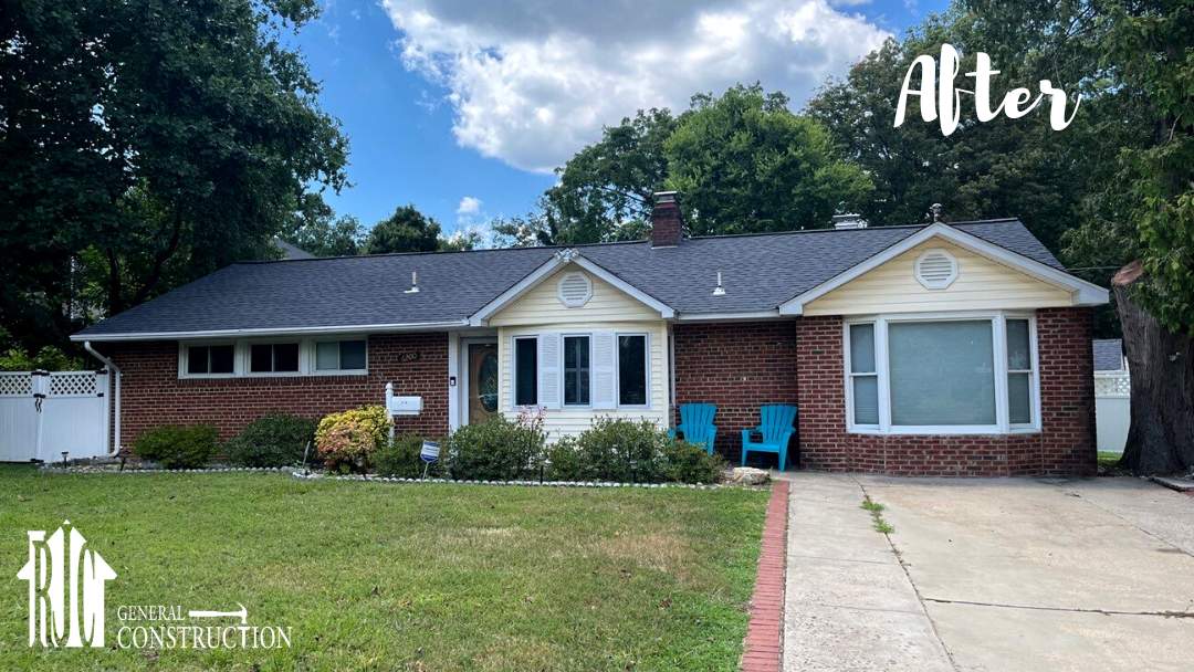 Residential Roofing Installation using Certainteed Landmark, Moire Black by RJC General Construction, LLC.