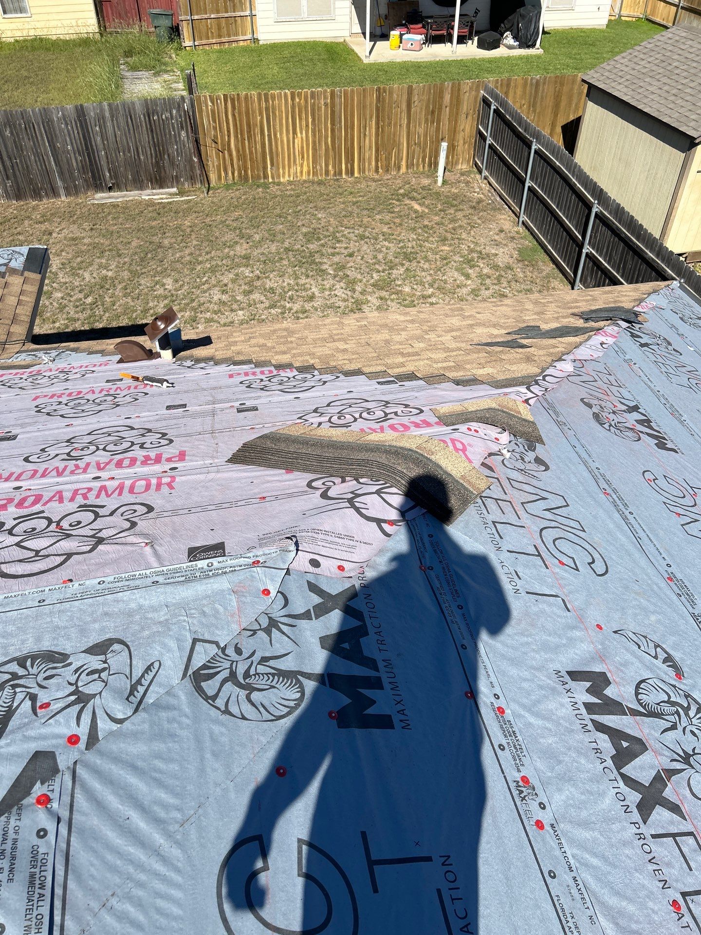 Project in Temple by Rhino Roofing and General Contracting, LLC