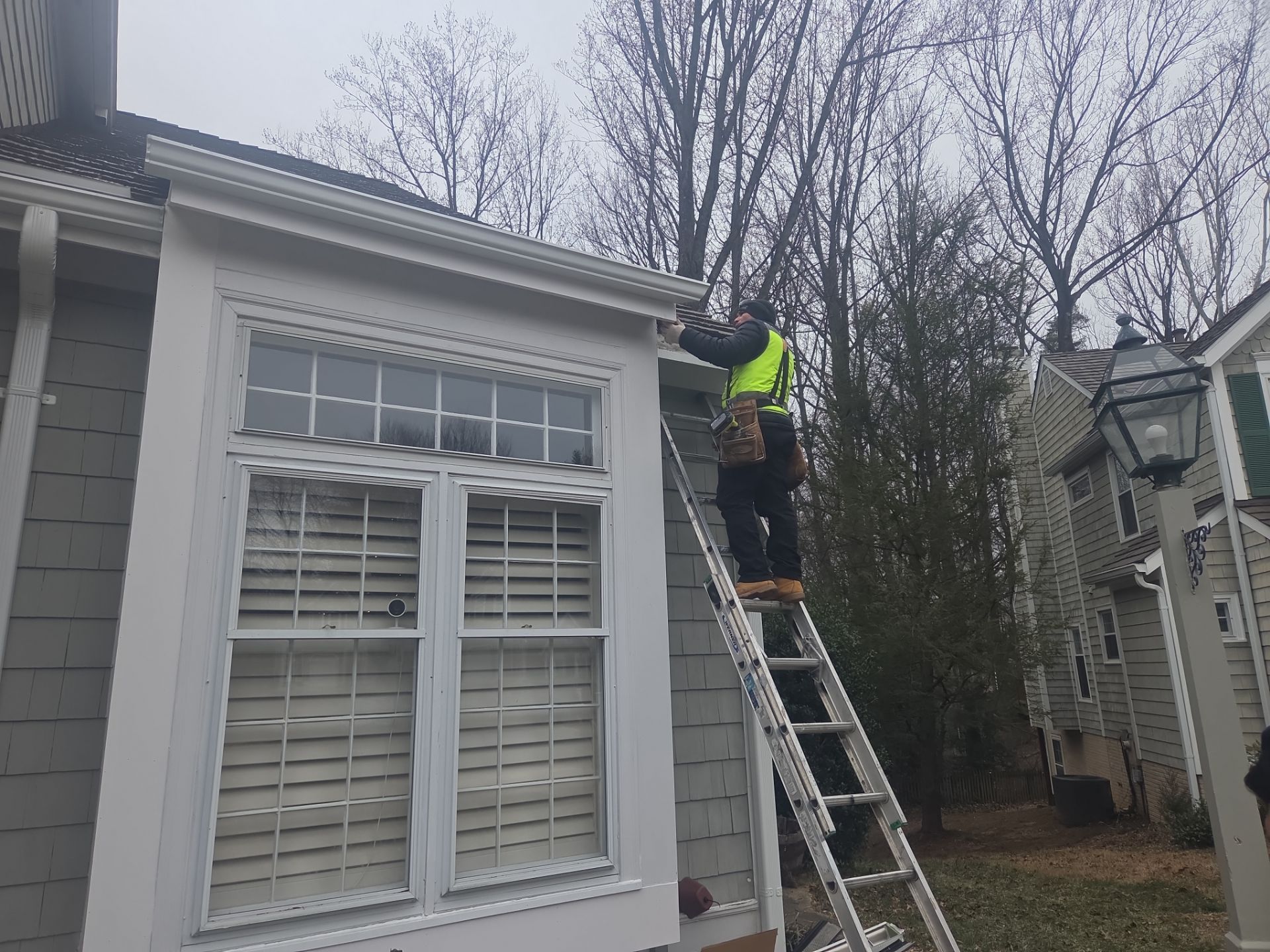Reston :  Residential Roof Replacement with Brava Synthetic Cedar Shake Class C Natural  by RM Banning, Inc.