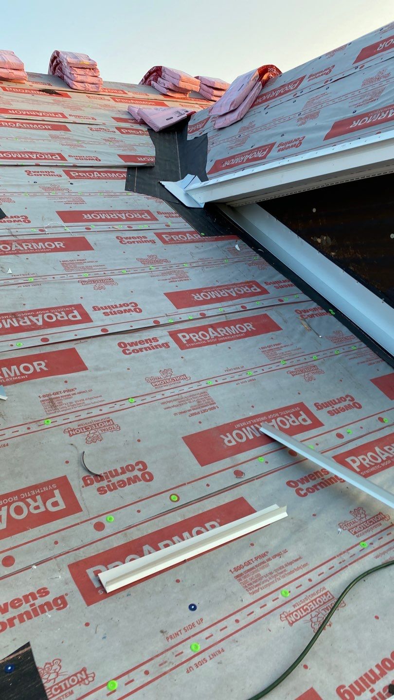 Residential Roofing Repair using Roof Replacement by American Roofing & Construction LLC