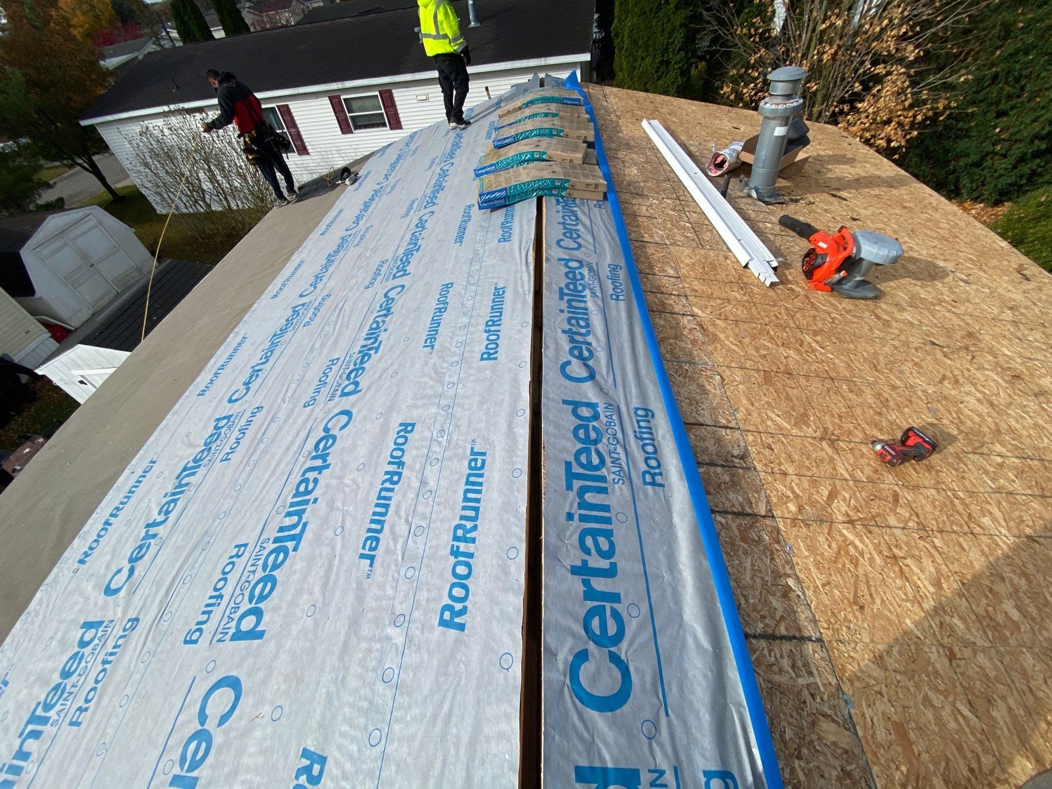 Roof Replacement using CertainTeed Landmark by 180 Contractors