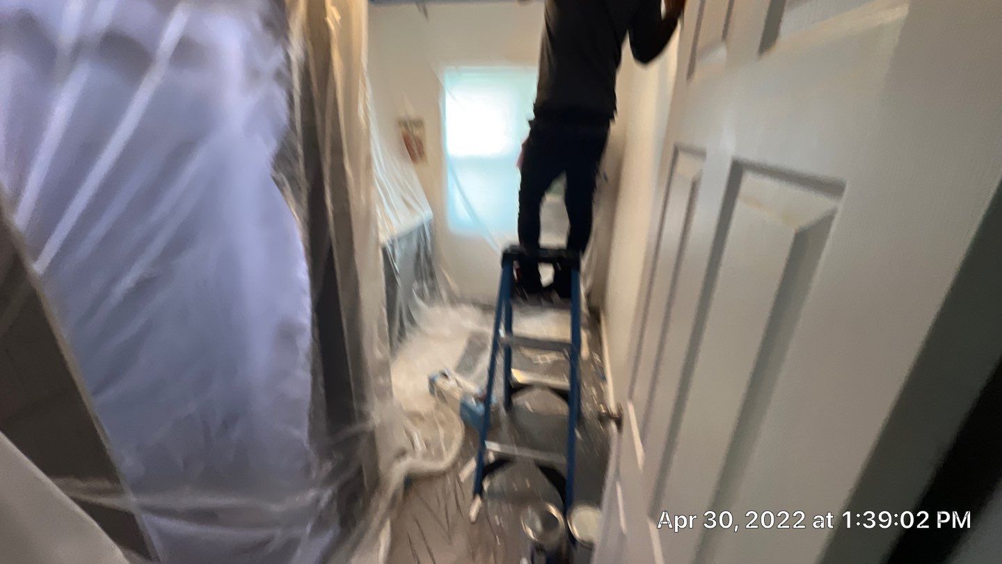 Roof Replaced and interior repaired by Nailed It Roofing & Remodeling LLC
