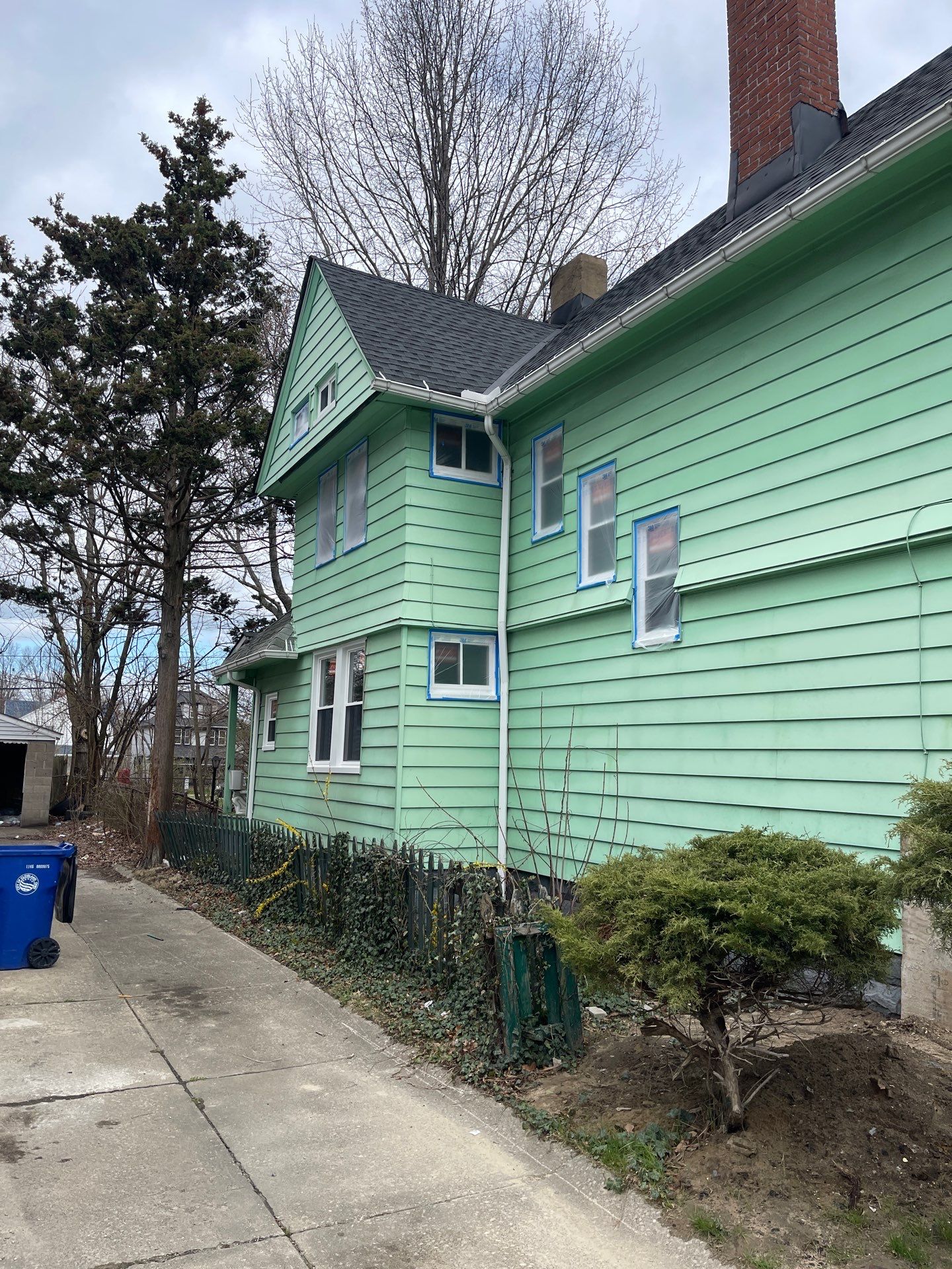 Exterior Painting using Benjamin Moore Element Guard by Callaway Contracting LLC