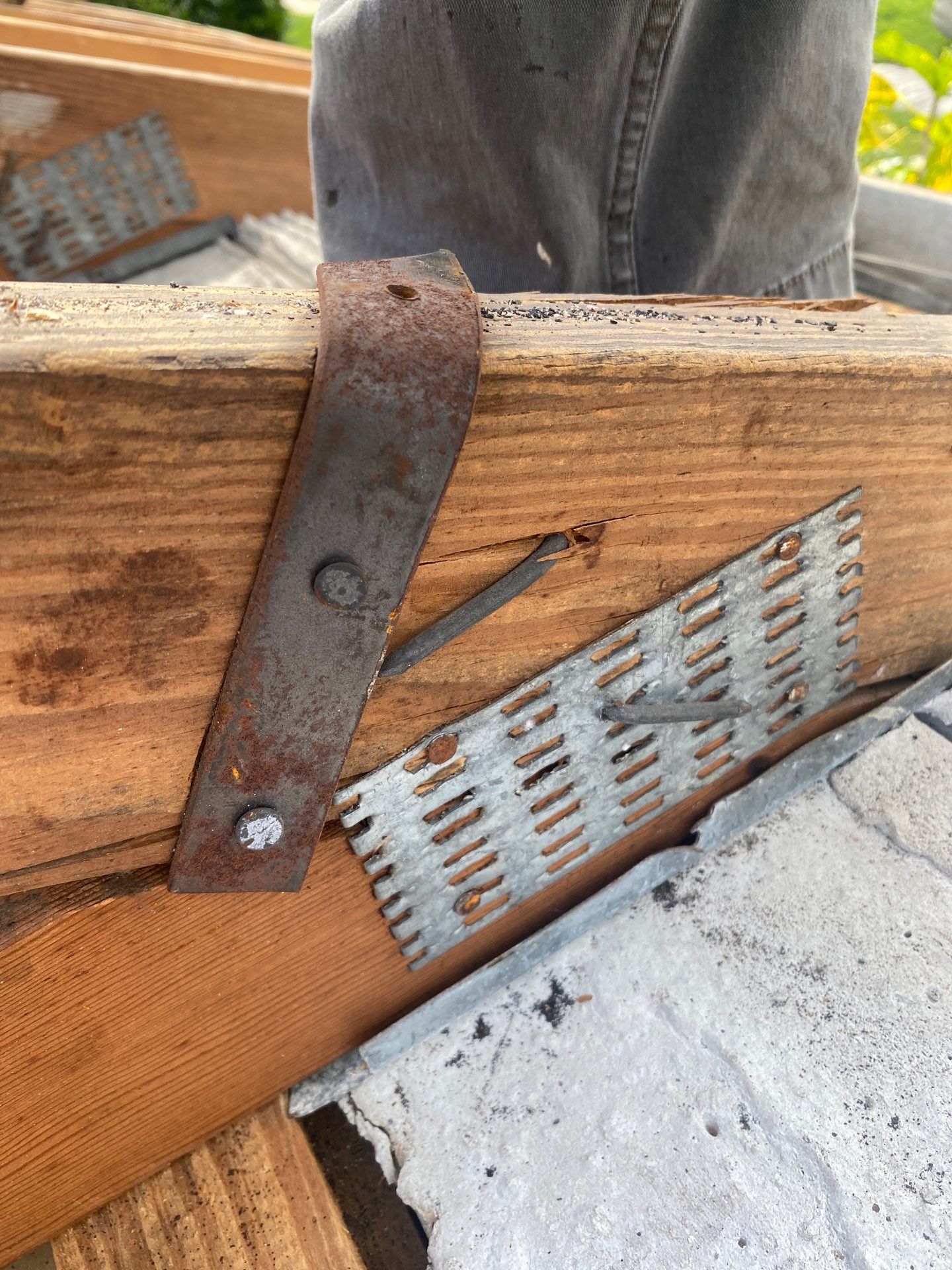 Residential Roofing Installation using 1" Nail strip metal roof by BLUES BROTHERS CONSTRUCTION CORP