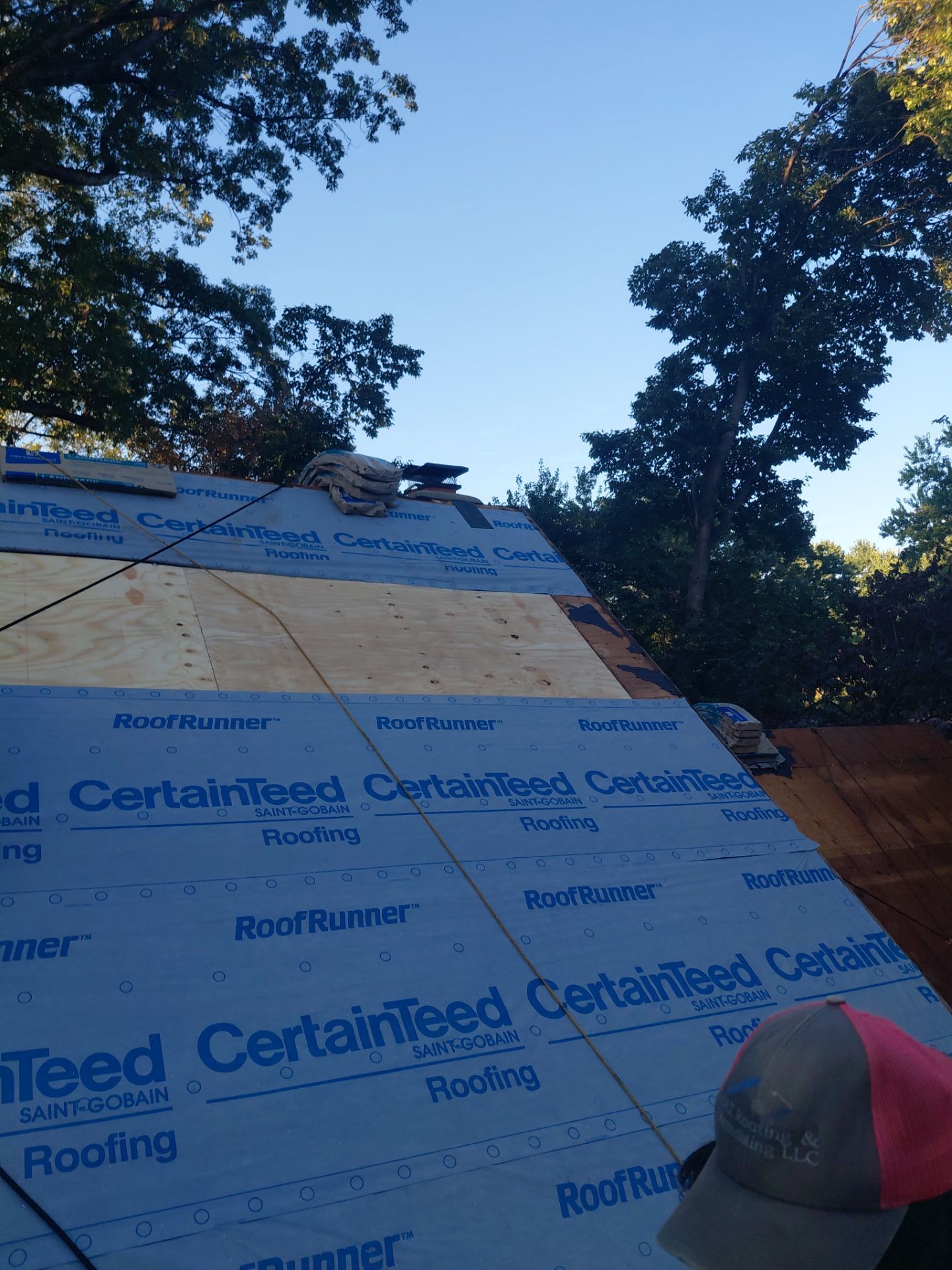 Falls Church: Residential Roof Replacement with CertainTeed Landmark in Moire Black  by RM Banning, Inc.
