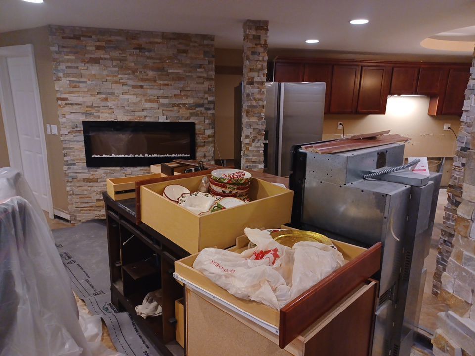 Project in Waterford Twp by EzDry Water Mitigation & Property Restoration